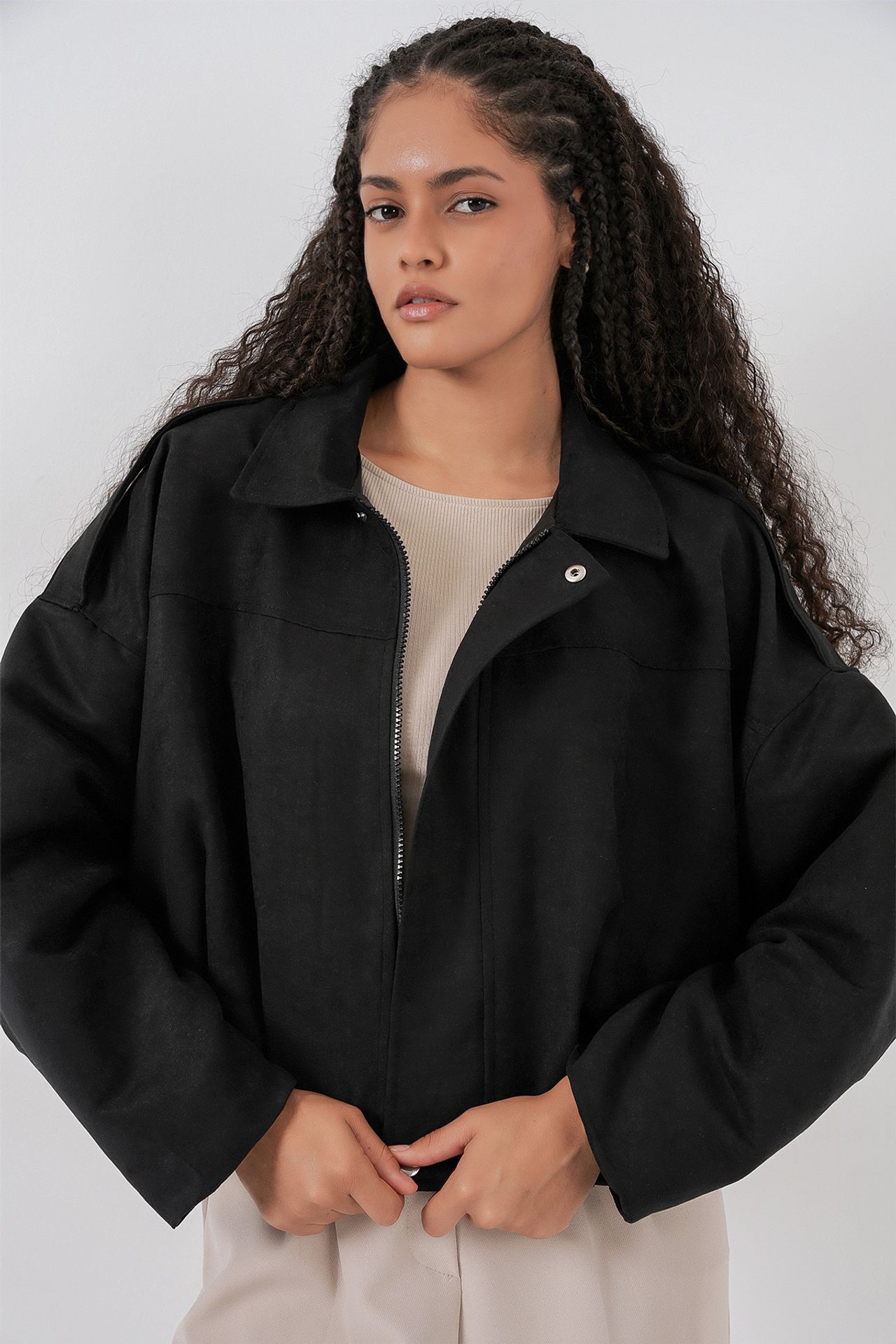 BDART Oversized Zip-Up Jacket