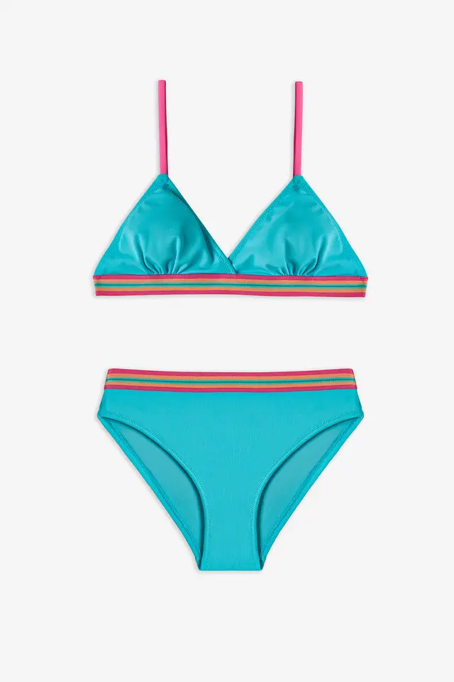PENTI Girls' Island Triangle Bikini Set