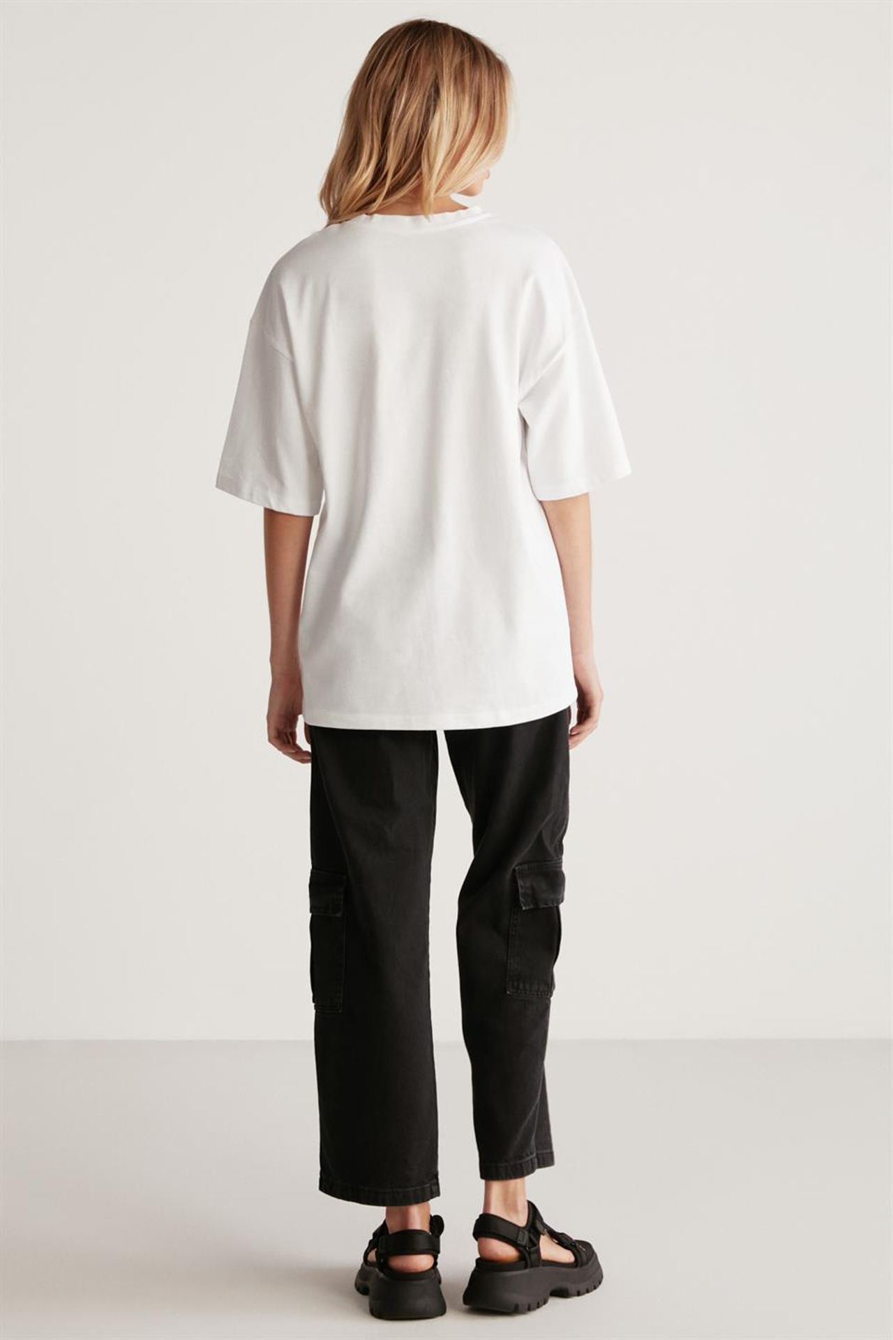 GRIMELANGE Oversized Printed Embroidered T-Shirt 5