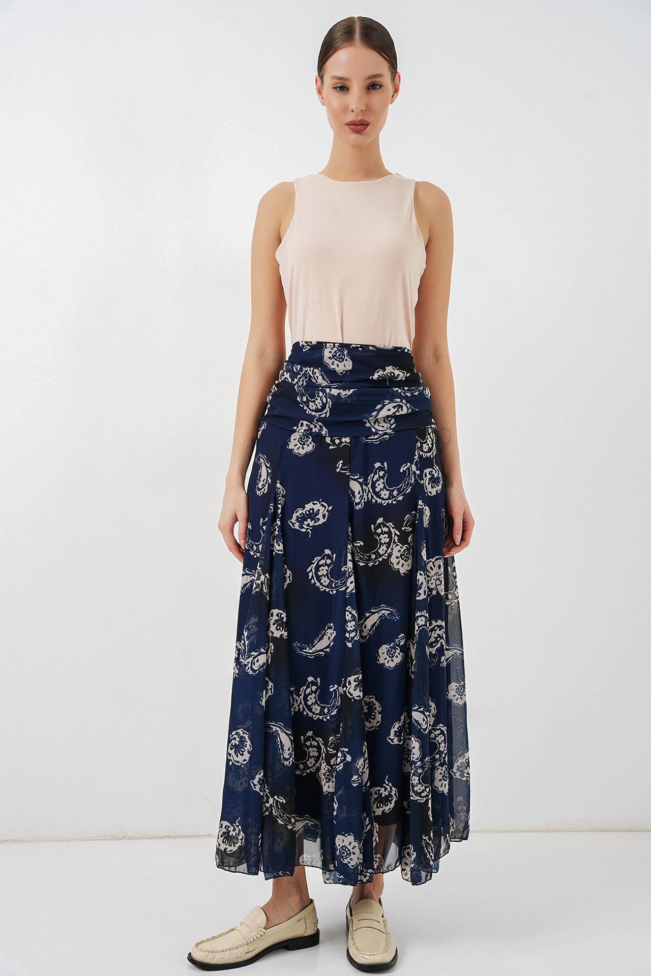 BDART High Waist Paisley Maxi Skirt 3