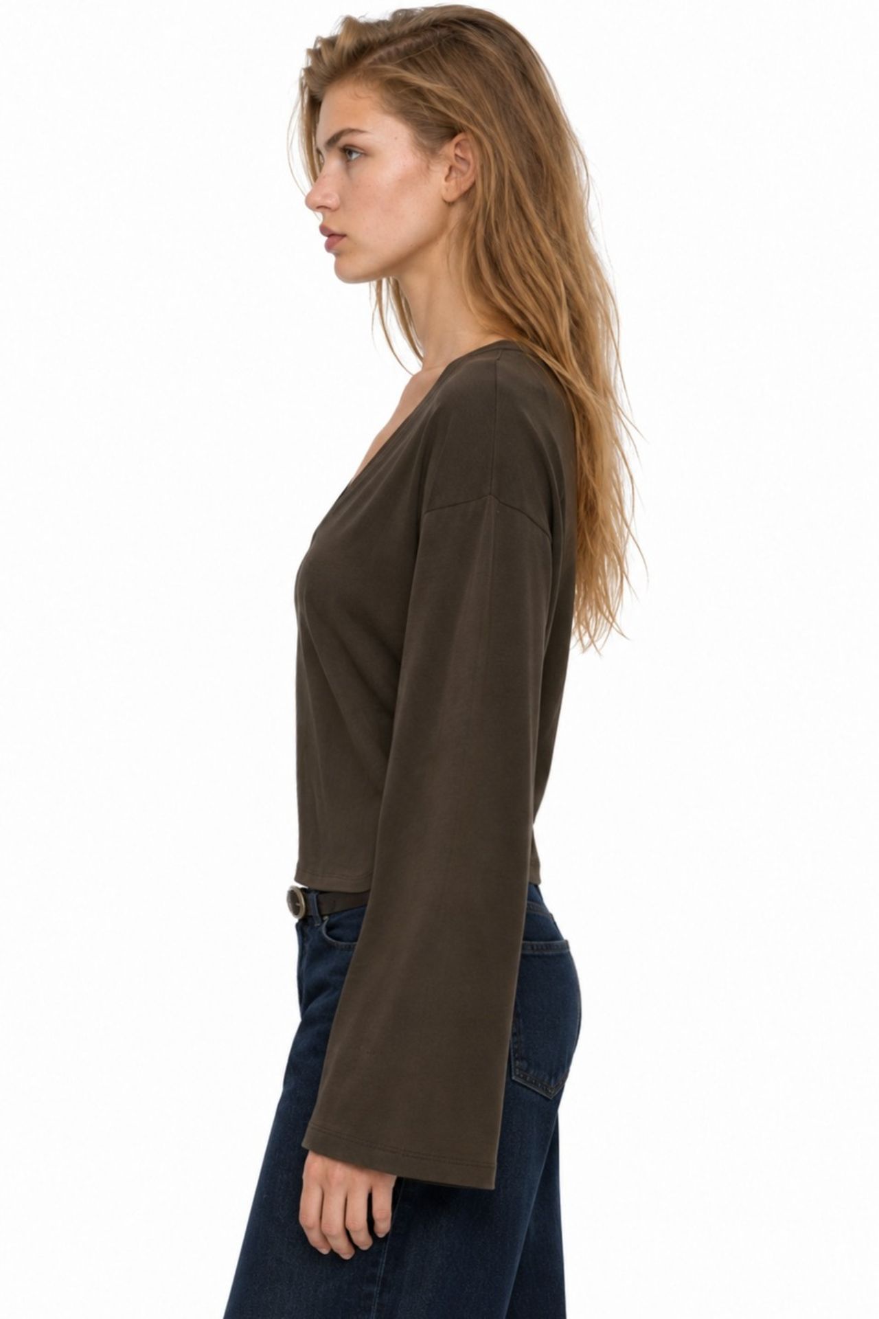 BUSEM Women's Cotton Elastane T-Shirt 2
