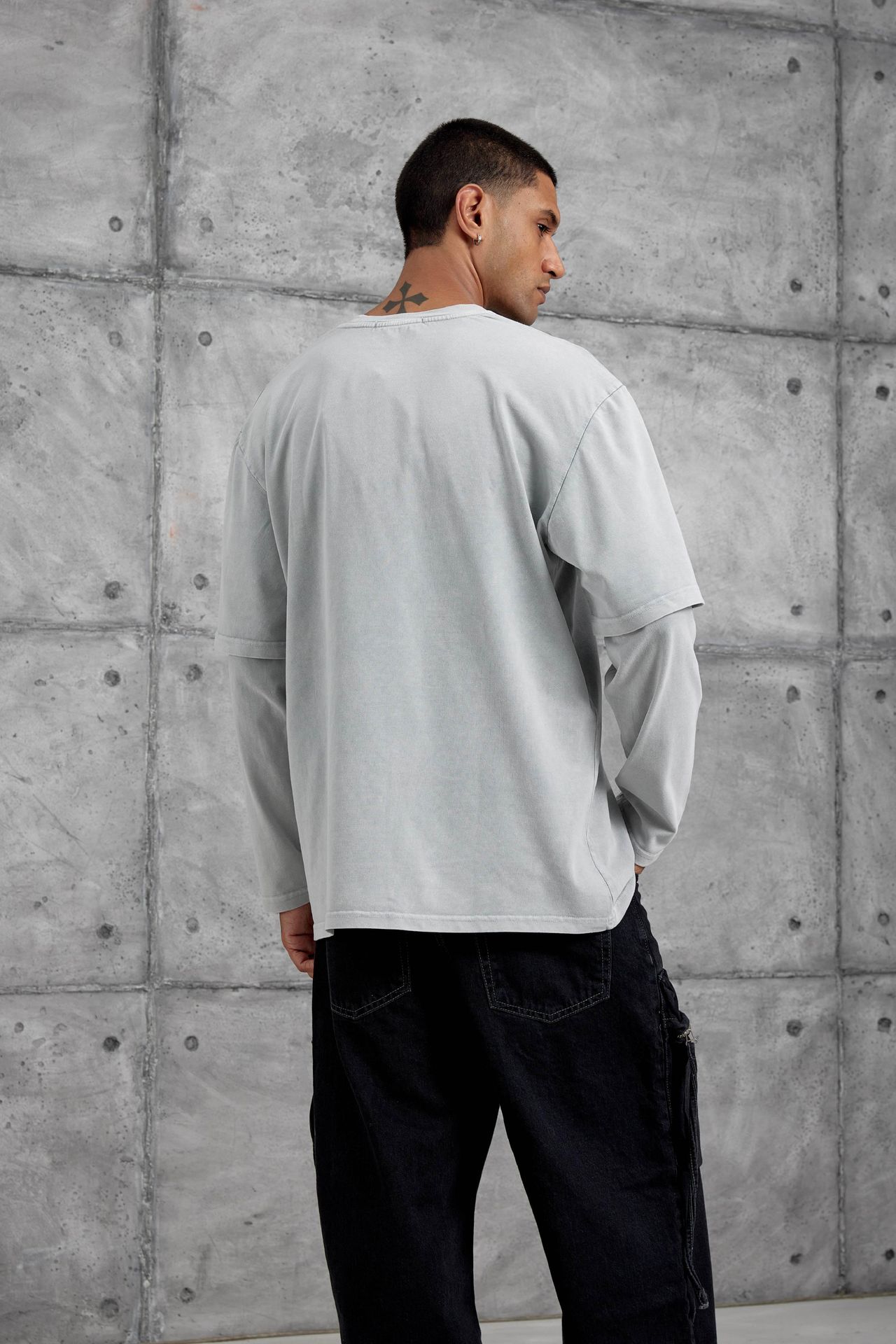 NOMARC Rahat Bisiklet Yaka Sweatshirt 3