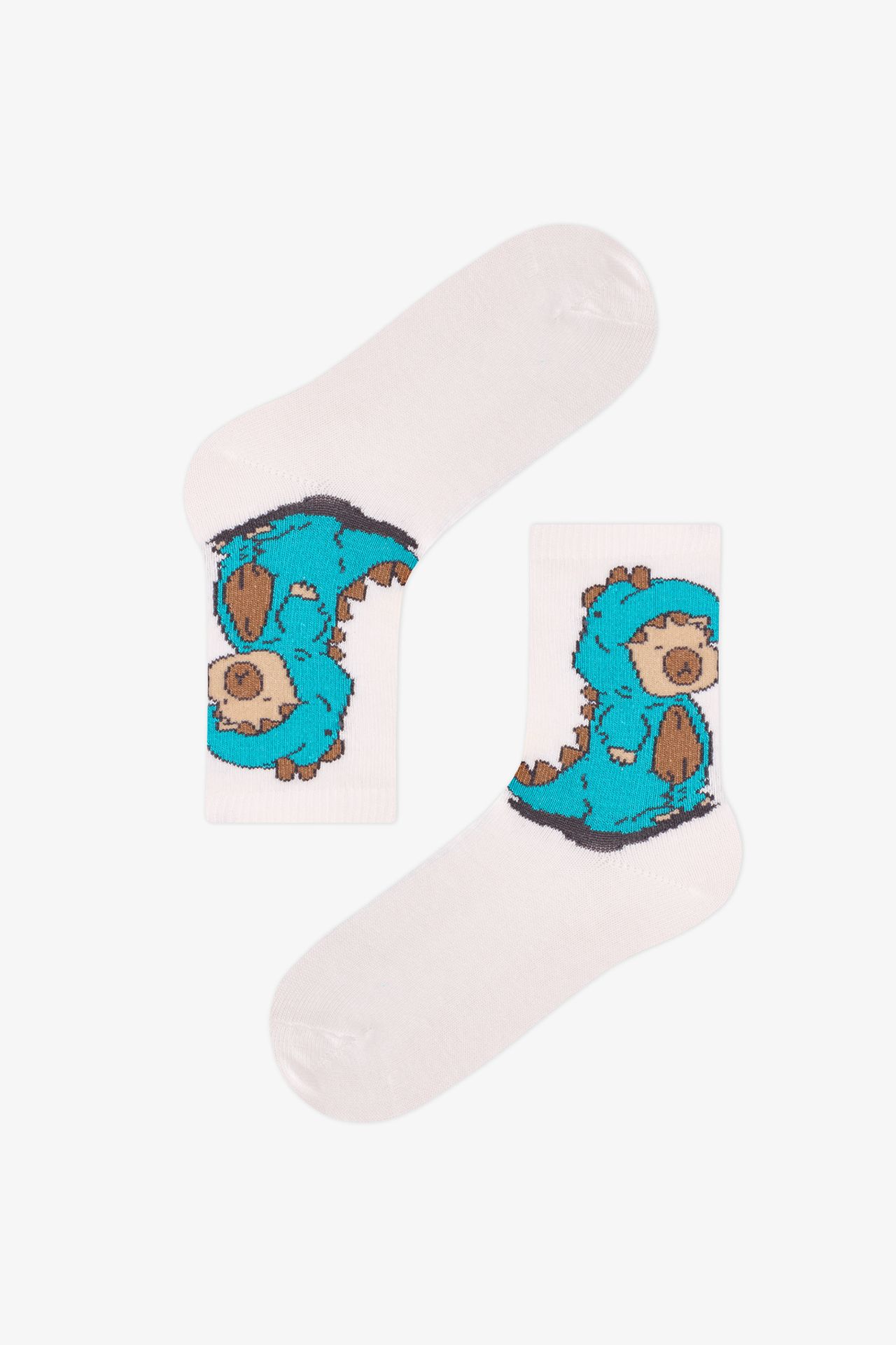 PENTI Boys' Lovers Striped 2-Pair Crew Socks 3