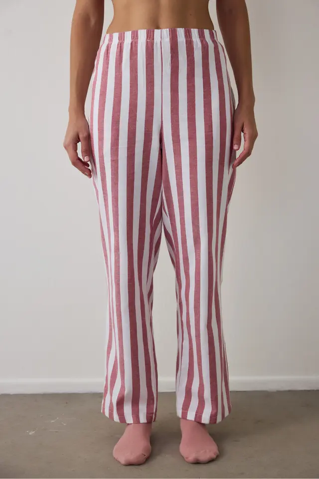 PENTI Good Mood Cotton Striped Pyjama Bottoms
