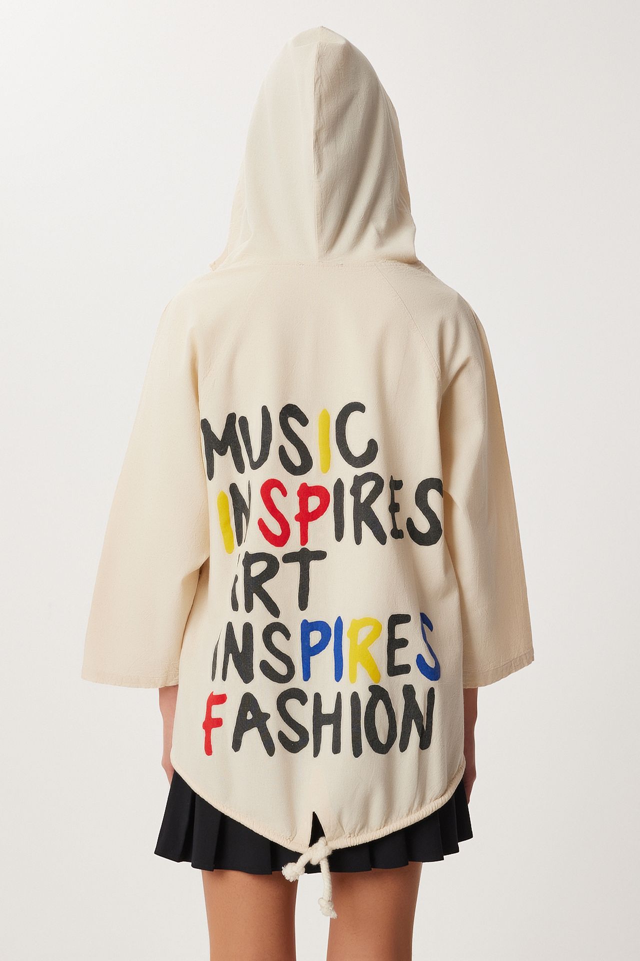 ISTANBUL Hooded Printed Full-Zip Jacket