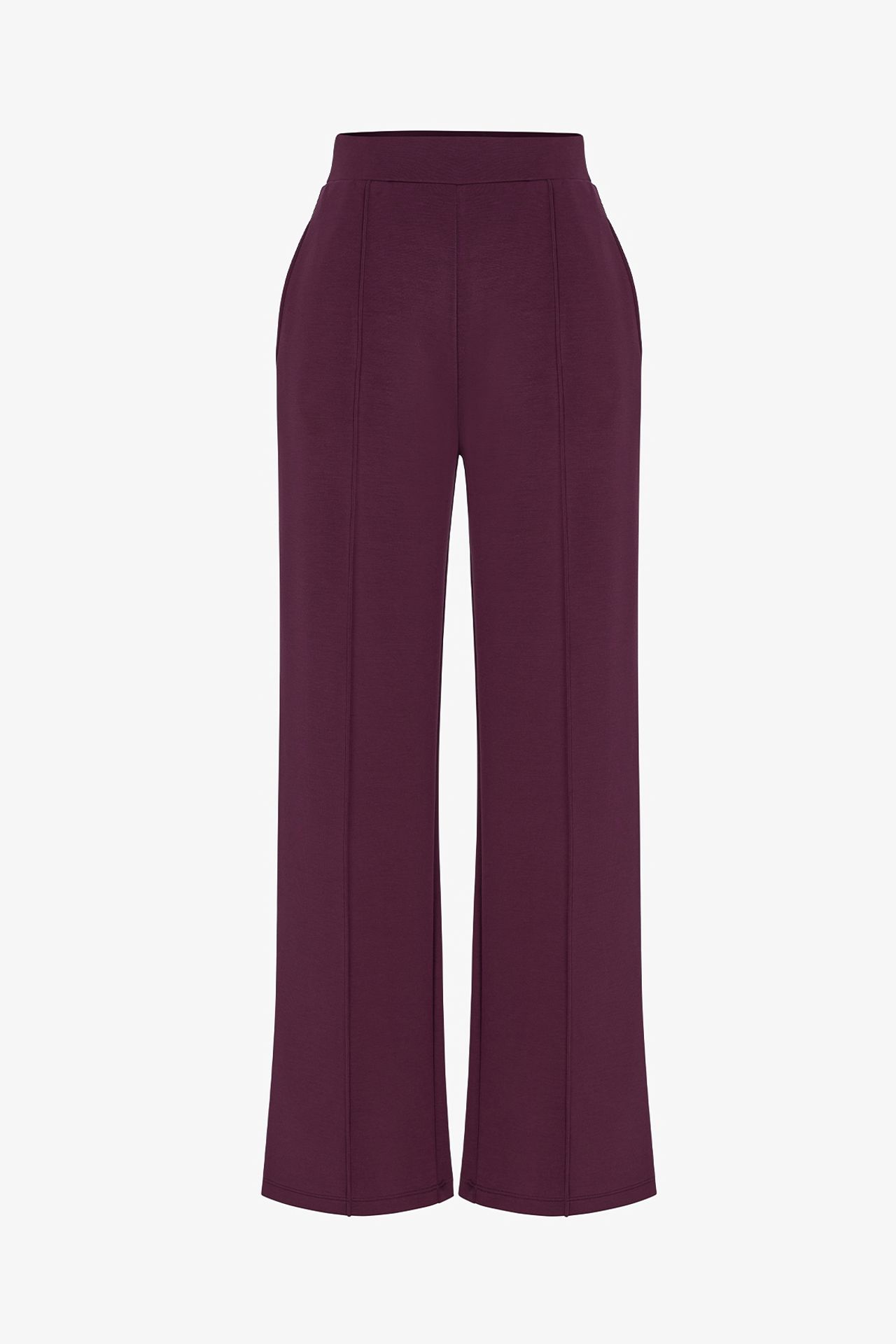 PENTI Women's Modal Straight-Leg Pants High 5