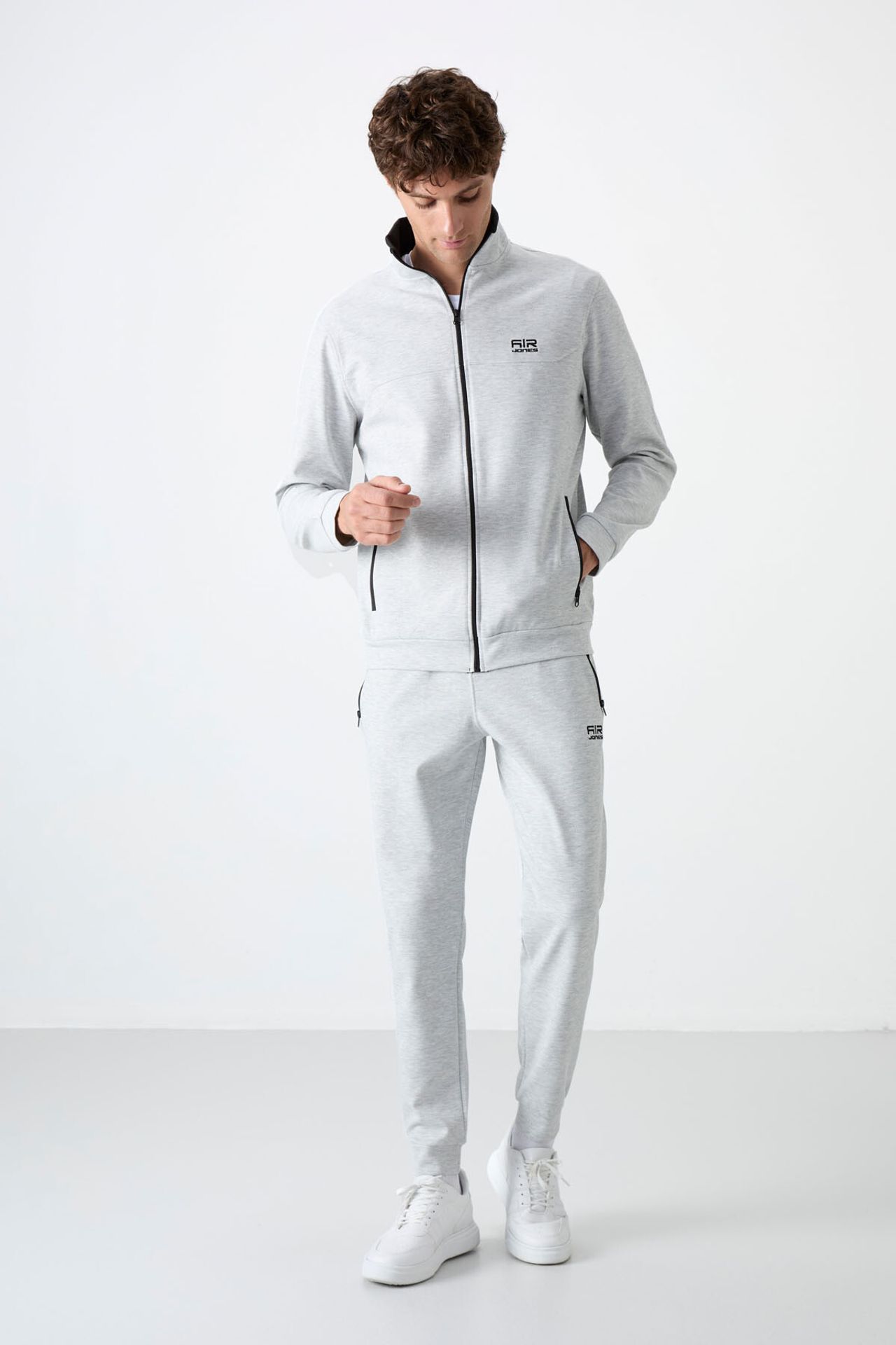 TOMMY Men's Fleece Sweatshirt And Pants Set 2