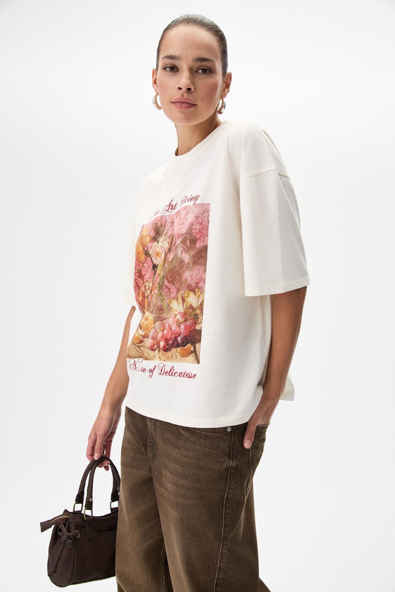 GRIMELANGE Printed Crew Neck T-Shirt 2