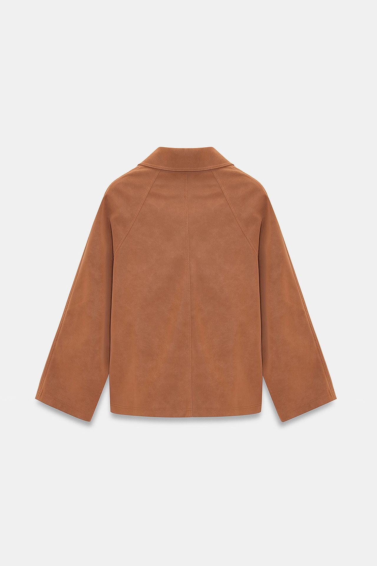 DILVIN Women's Suede Button Jacket 7