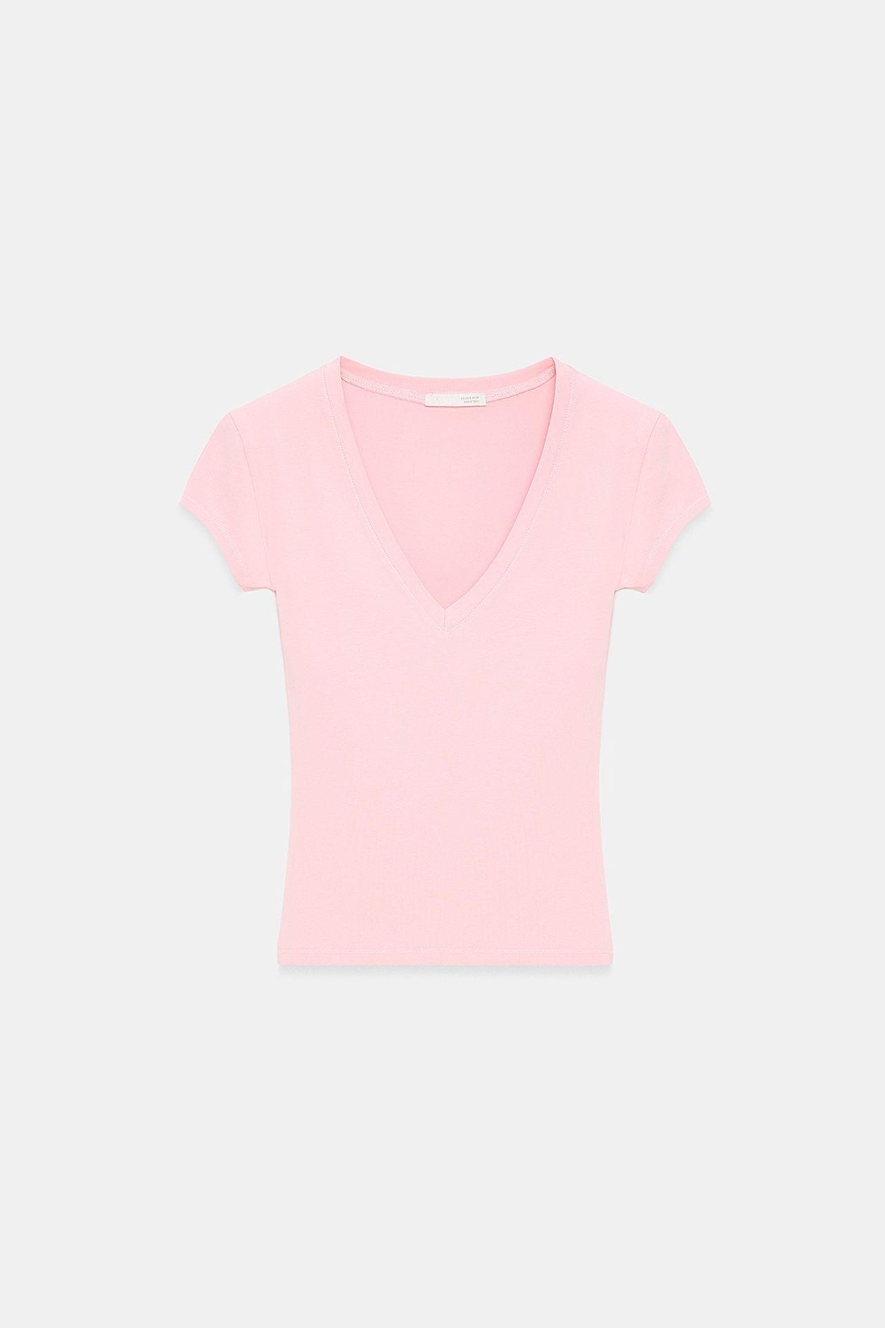 DILVIN Slim Fit V-Neck Jersey Blouse 5