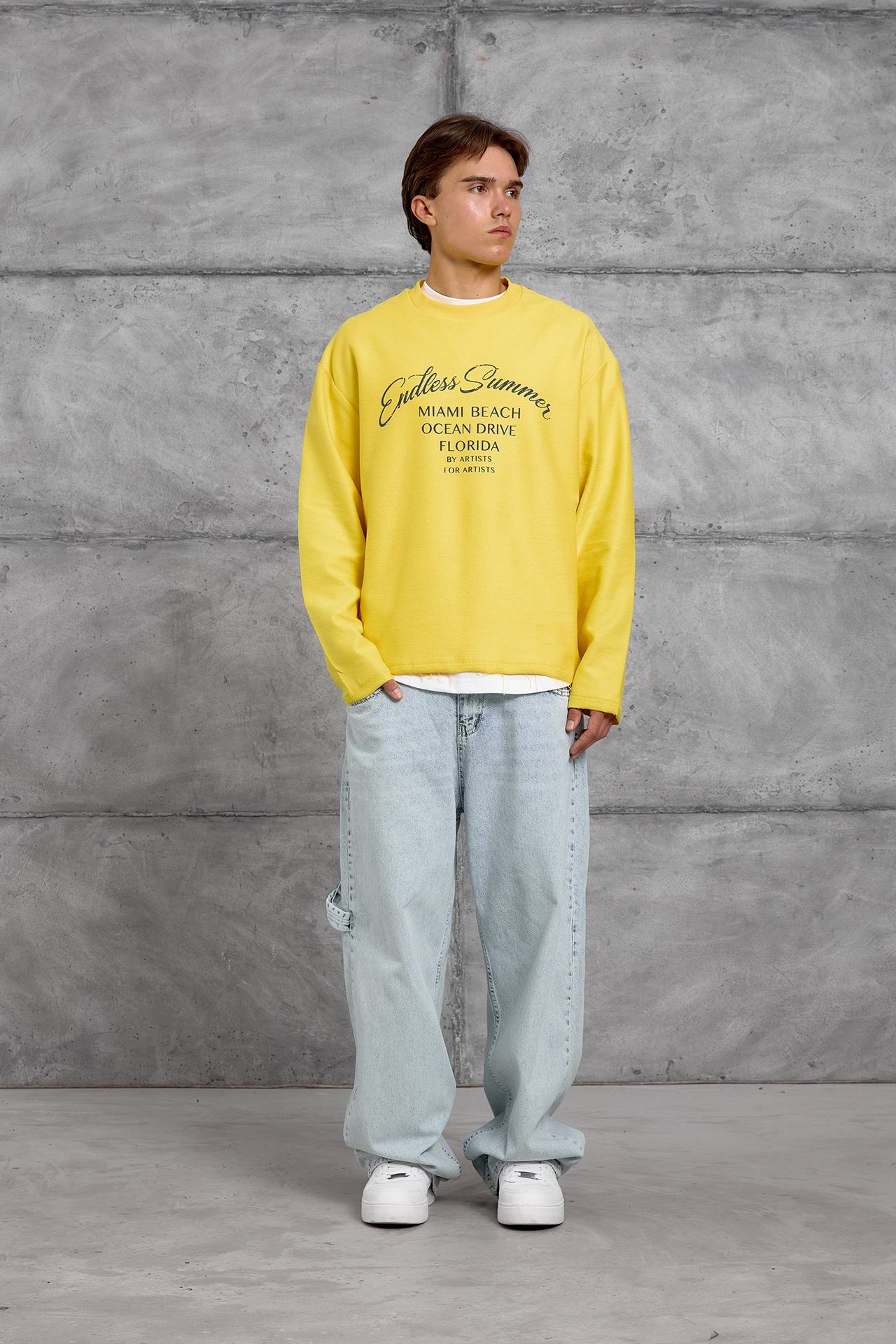 NOMARC Rahat Bisiklet Yaka Sweatshirt 2