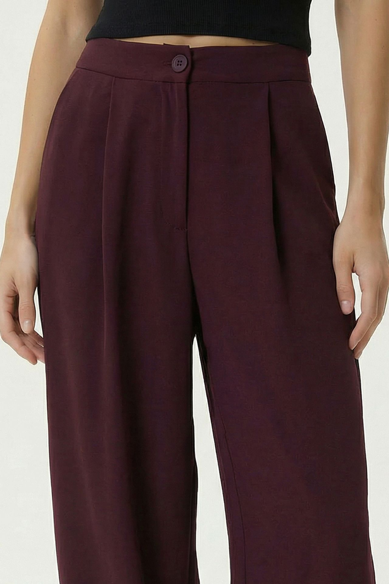 ISTANBUL High Waist Pleated Salwar Pants 3