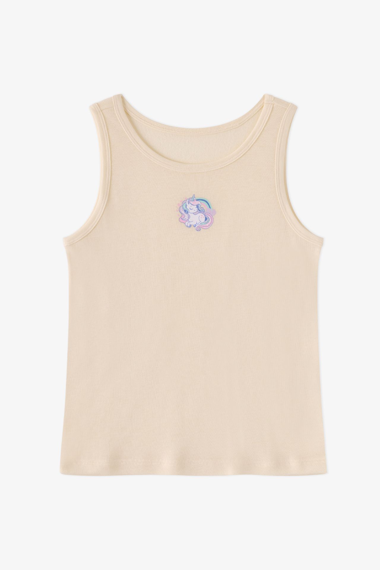 PENTI Girls' Unilove Unicorn Print Tank Top 3