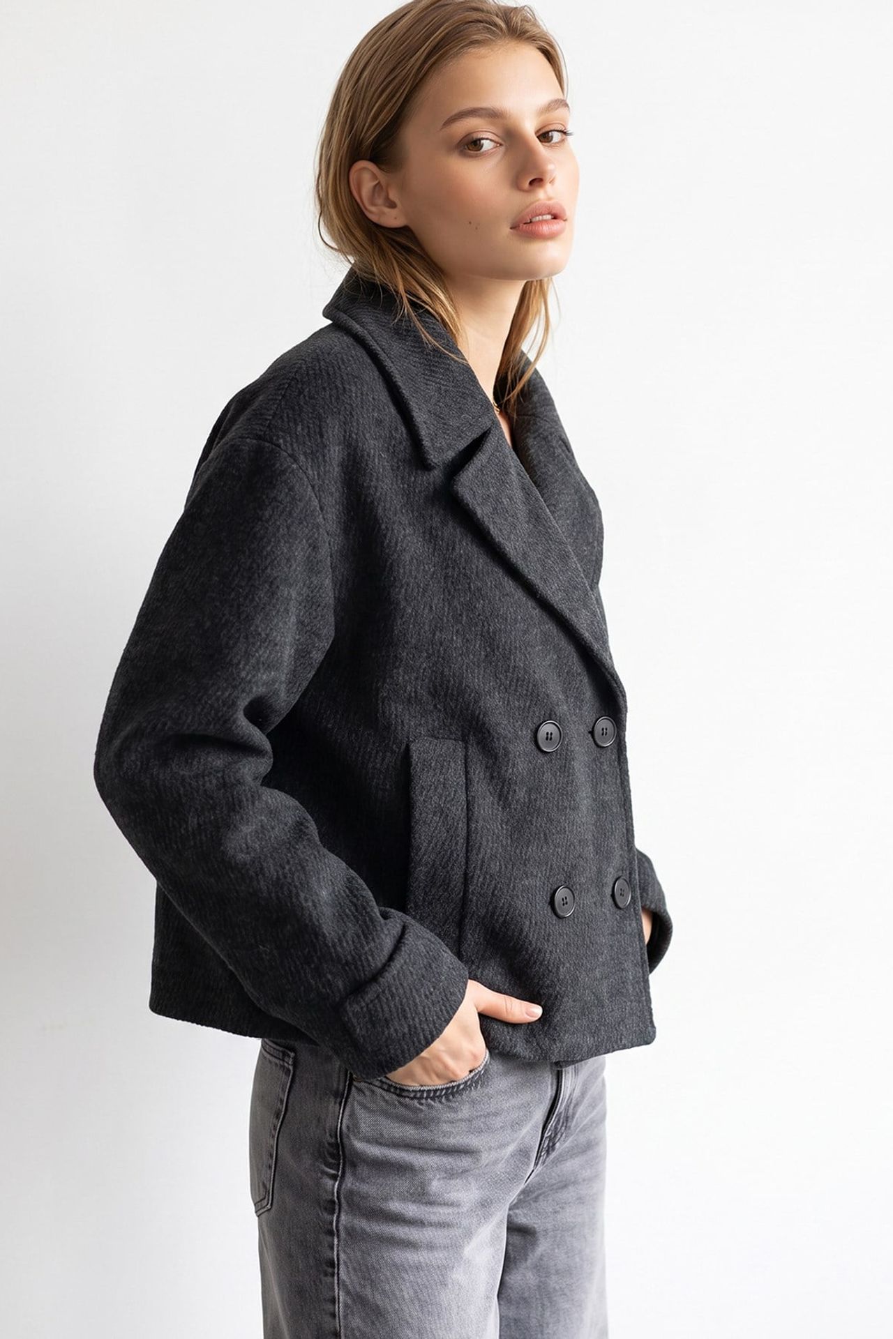 MIXRAY Women's Overcoat 4