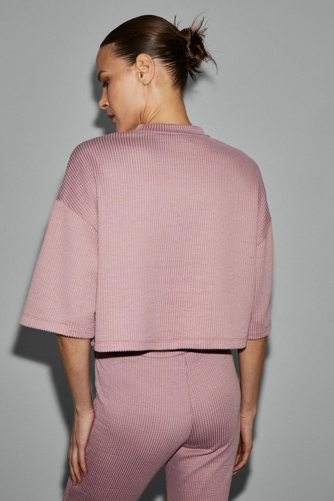 GRIMELANGE Short Fitted Pull-On Crop Top 5