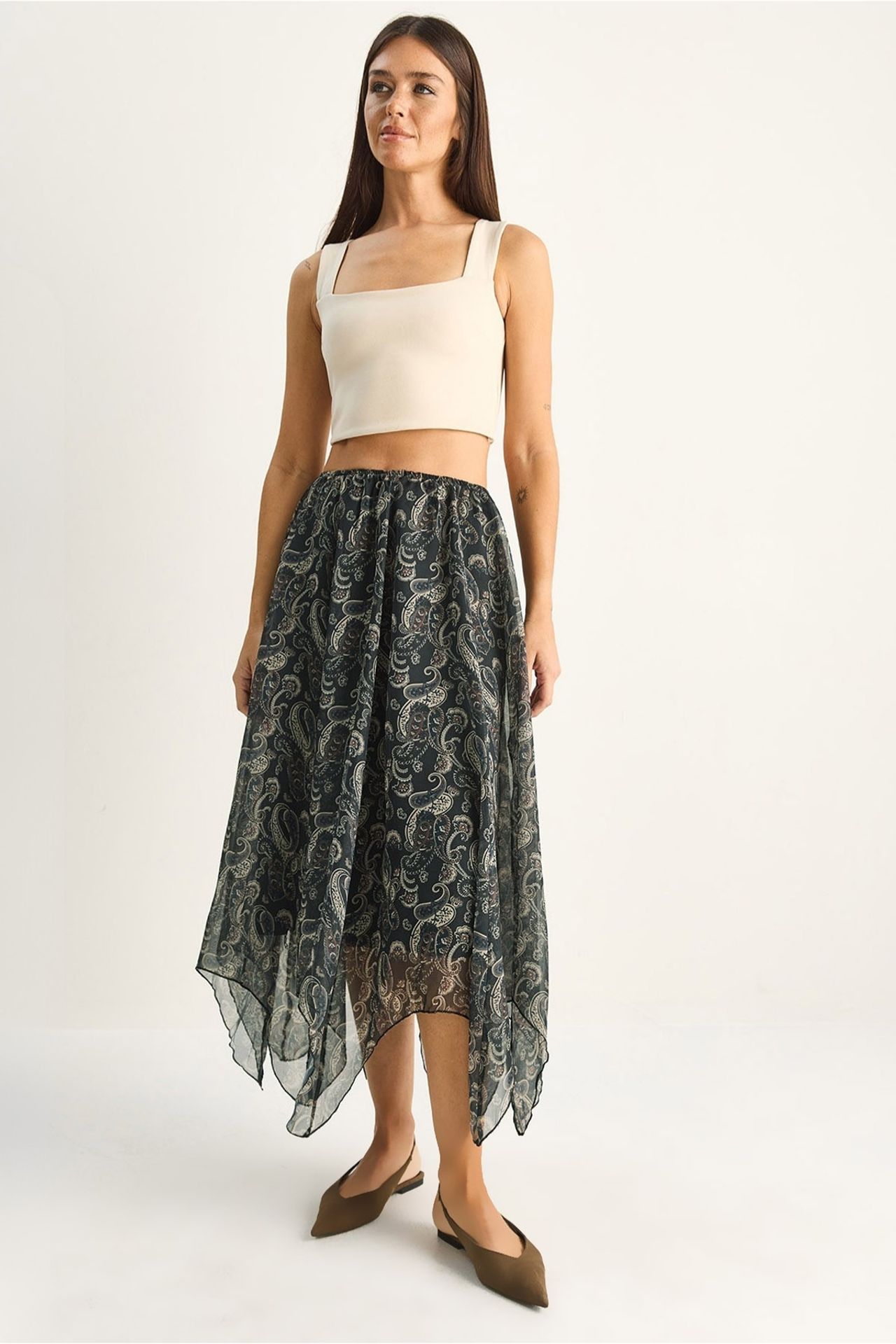 LUCCI Cotton Skirt 1