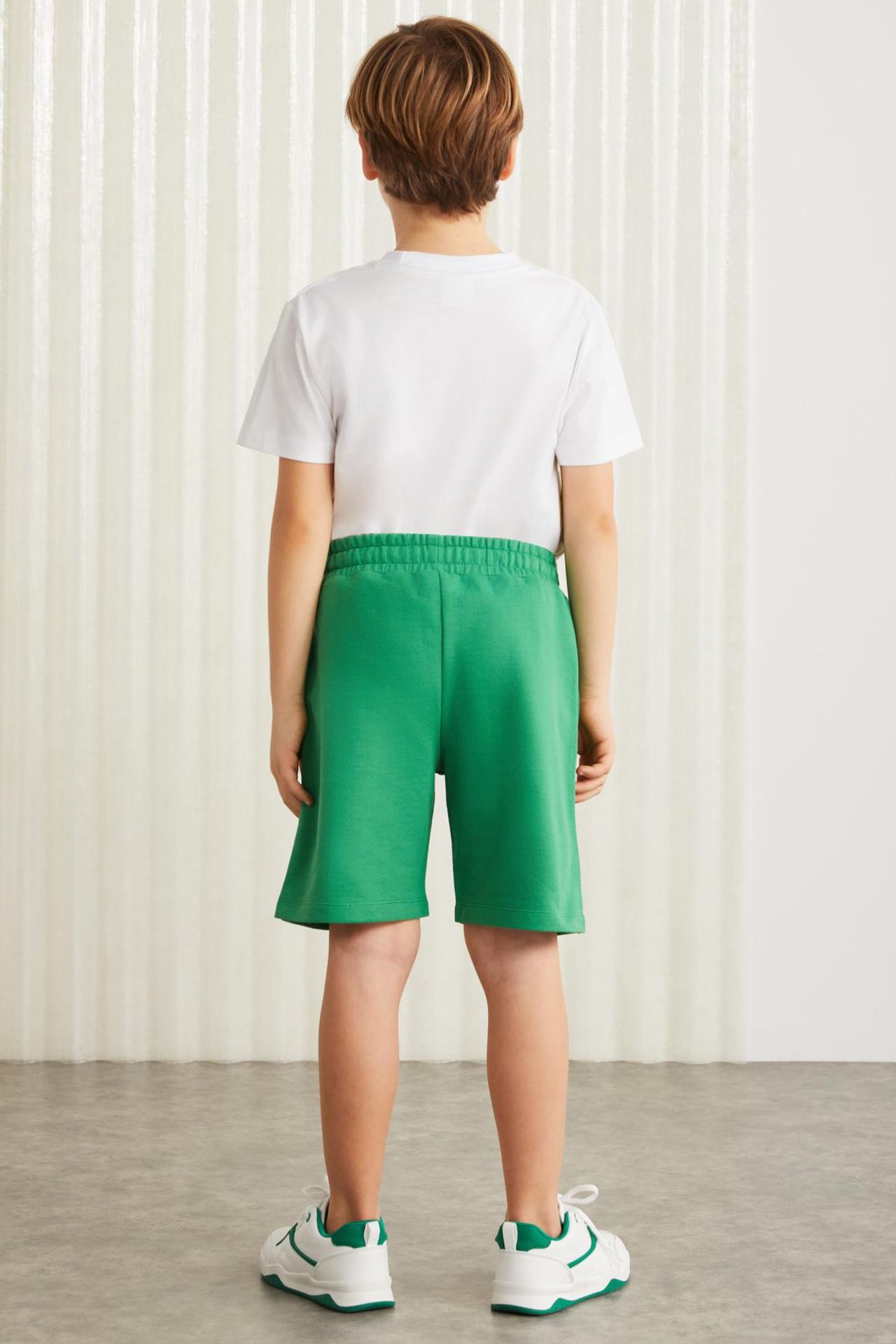 GRIMELANGE Drawstring Waist Knit Shorts 5