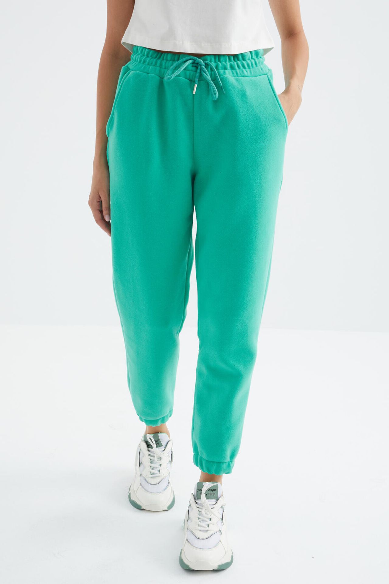 TOMMY Women's High Waist Jogger Sweatpants 4