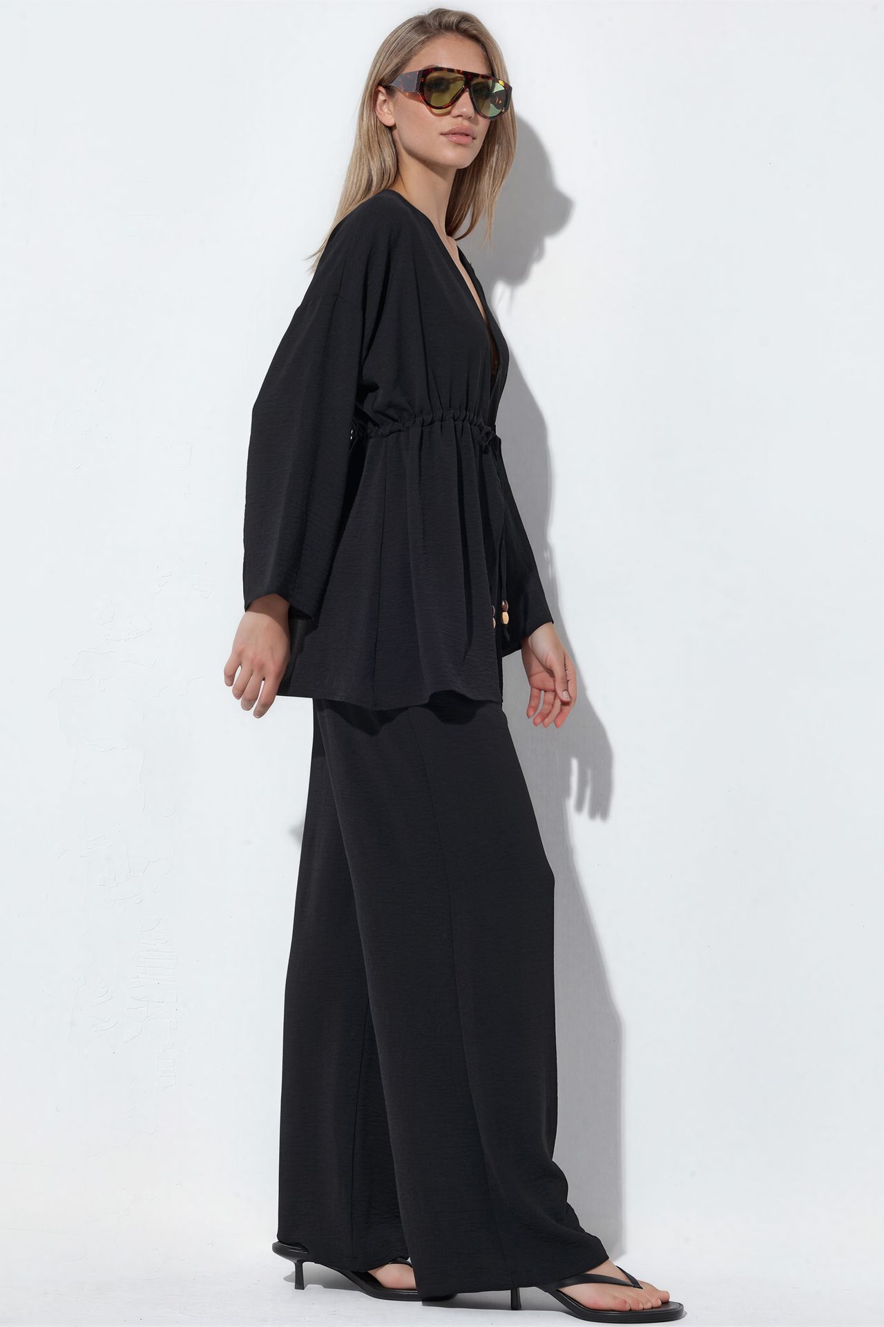 BDART Two-Piece Wide-Leg Kimono Set 2
