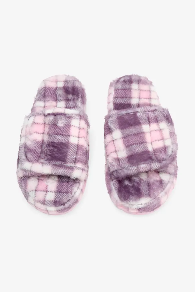 PENTI Women's Checkered Slipper Socks