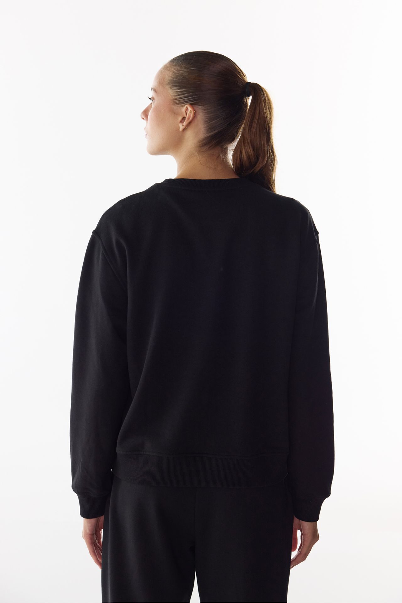 PENTI Women's Oversize Crew Neck Sweatshirt 6