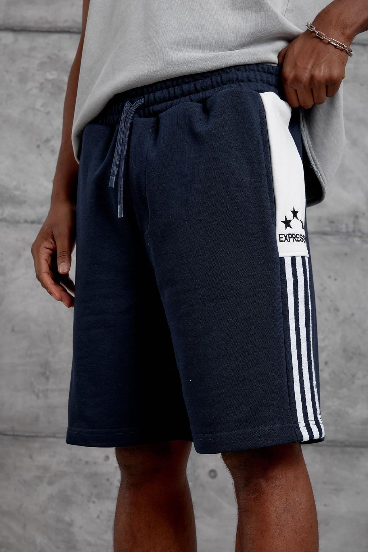 NOMARC Oversize Düz Paça Sweat Şort 2