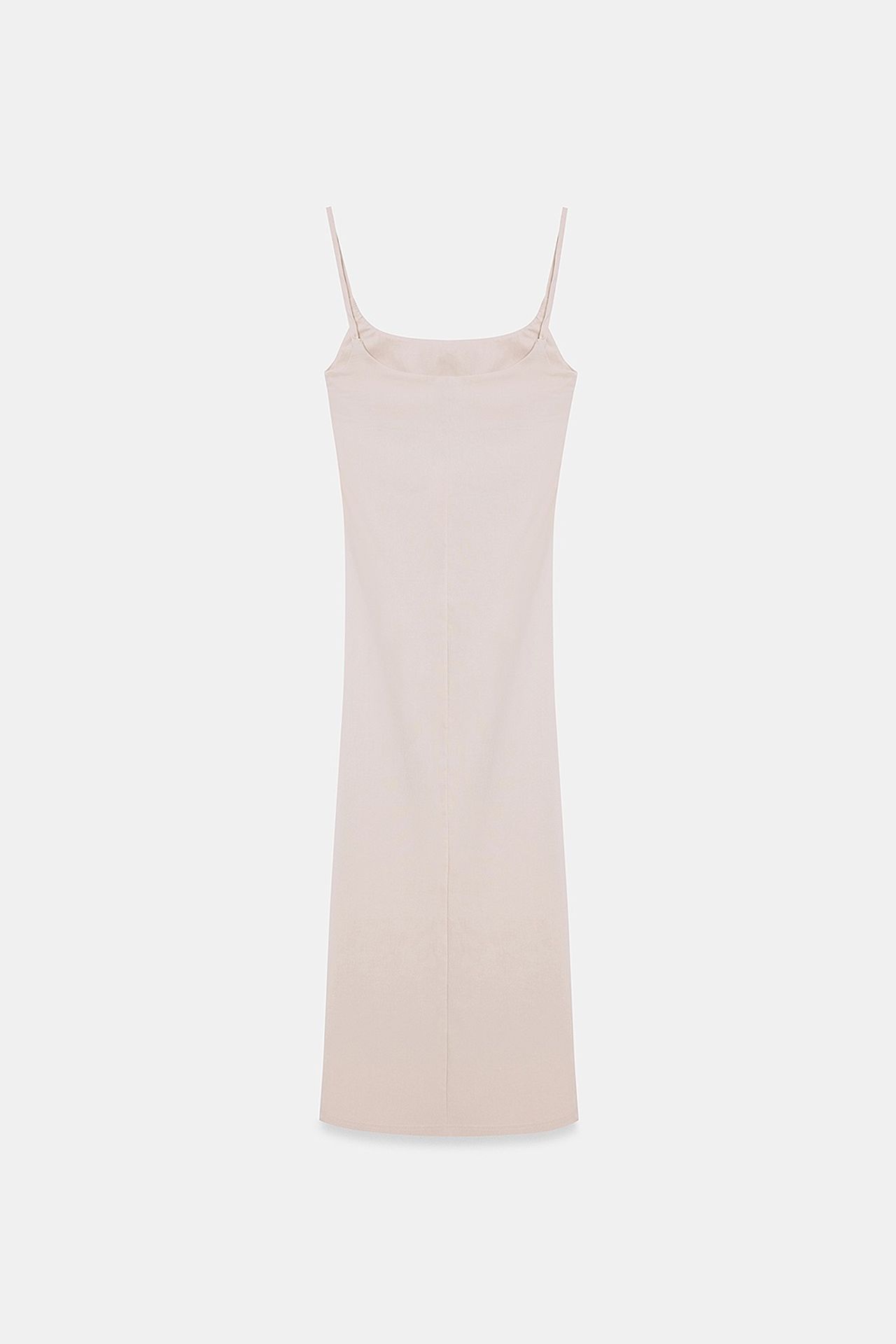 DILVIN Kadın Kolsuz Bodycon Midi Elbise 7
