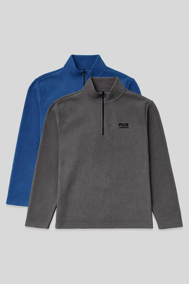 TOMMY Men's Half-Zip Plush Sweatshirt