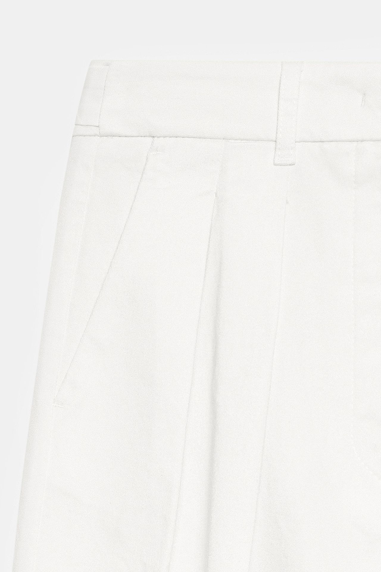 DILVIN Women's High-Waist Pleated Wide-Leg Trousers 7