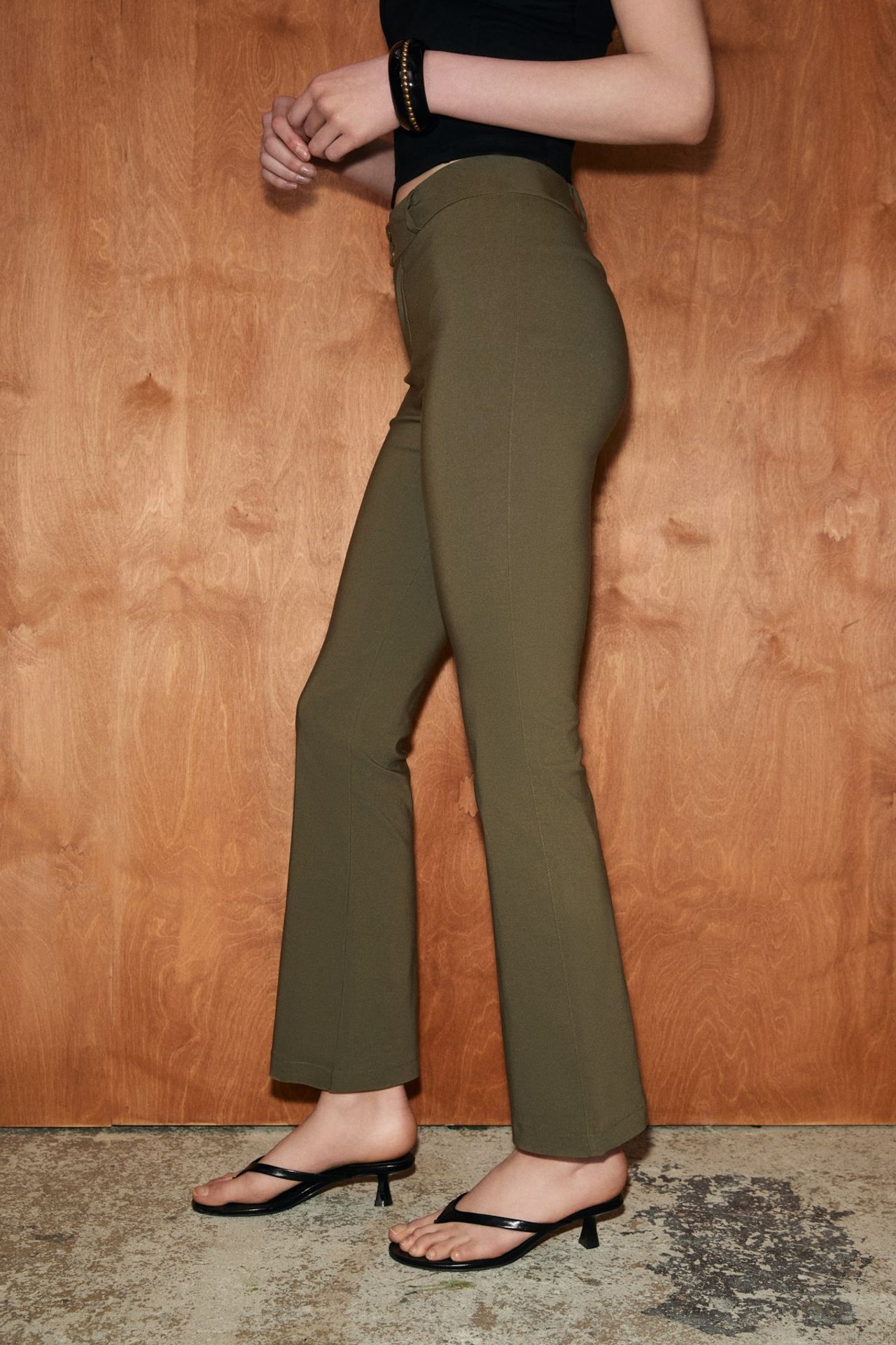 ETHIQUET Regular Fit Straight-Leg Pants 4