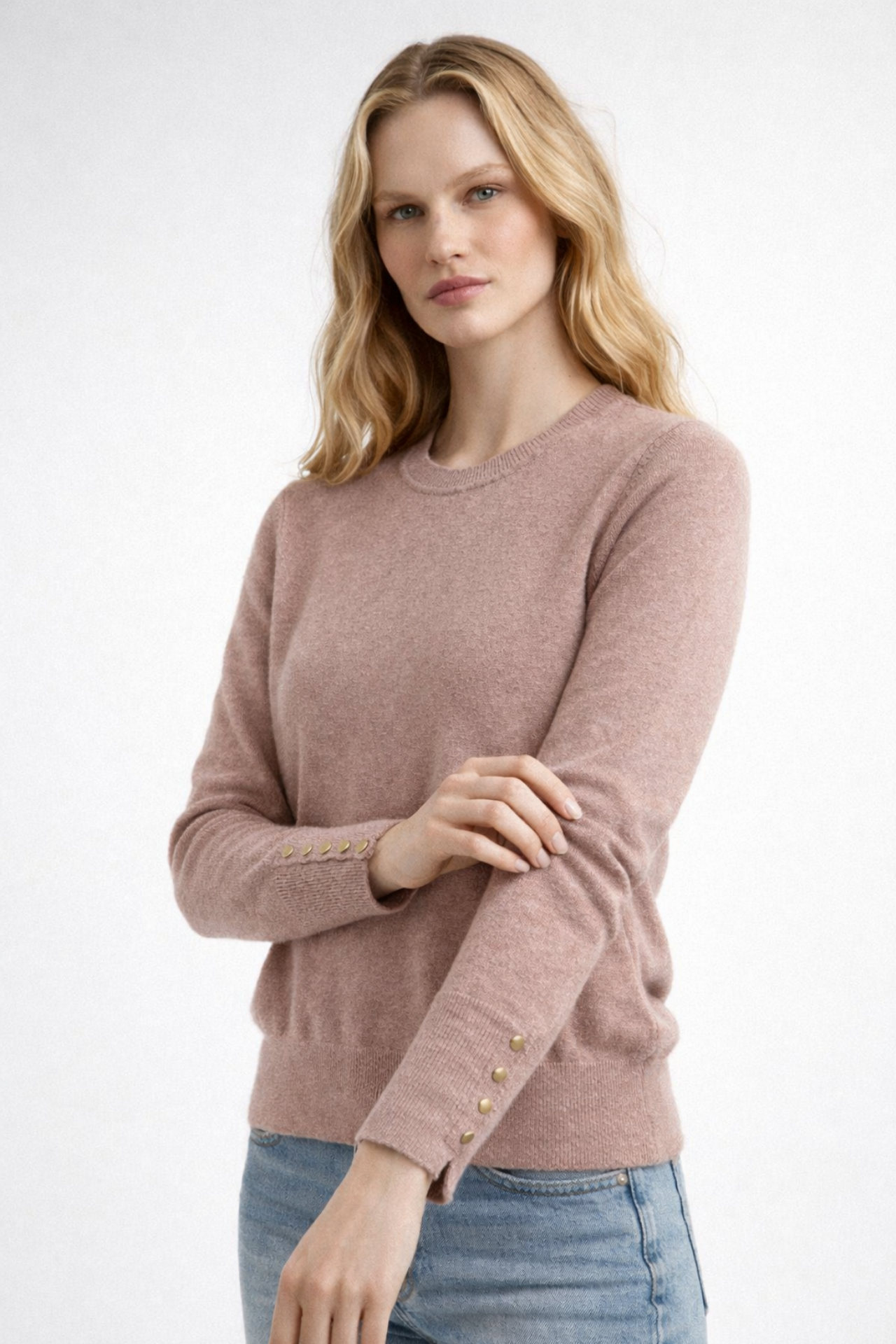 Mixray Crew Neck Knit Sweater 2