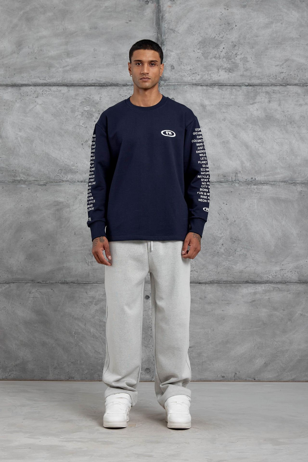 NOMARC Rahat Bisiklet Yaka Sweatshirt 2