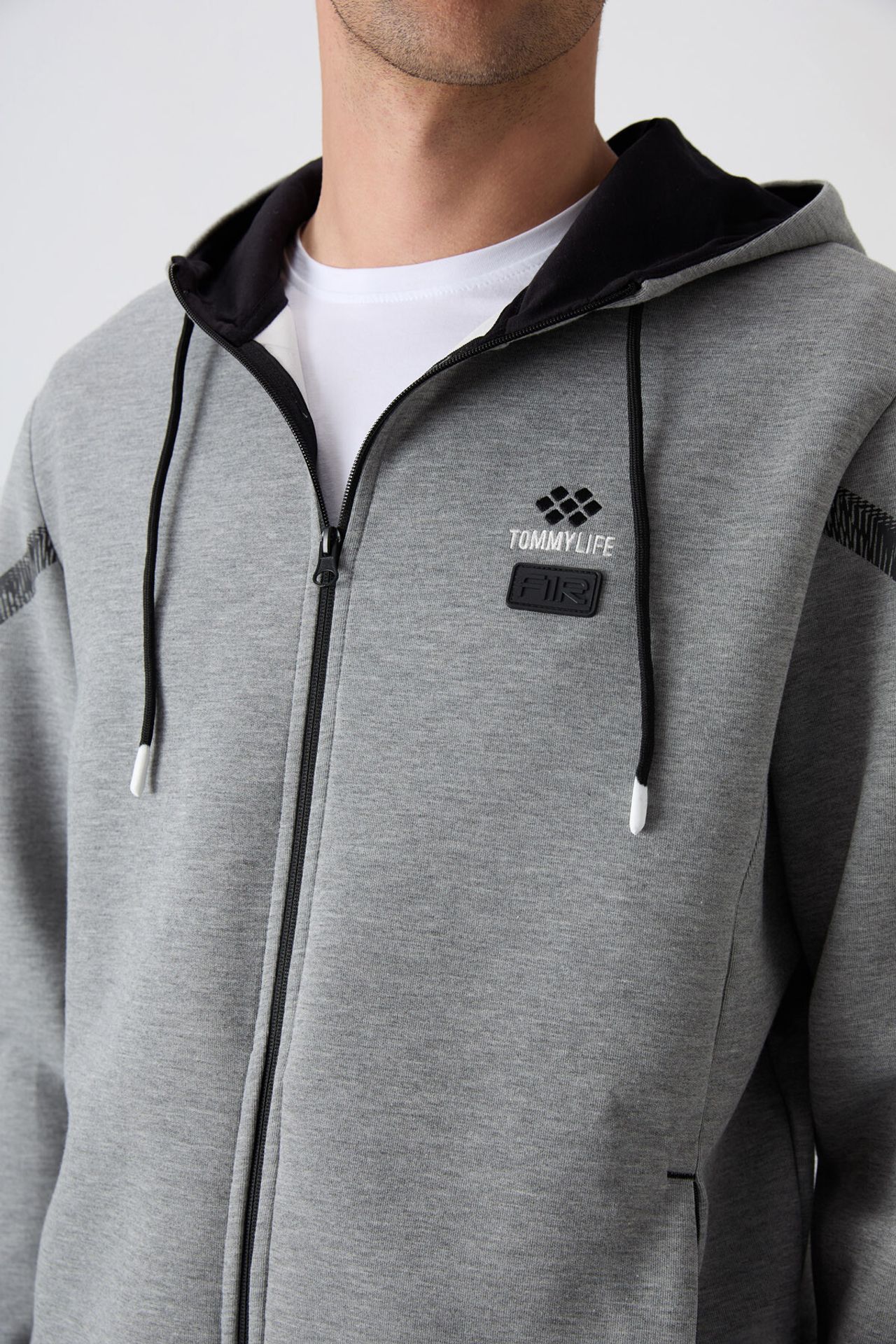 TOMMY Men's Hooded Sweatshirt And Pants Set 4