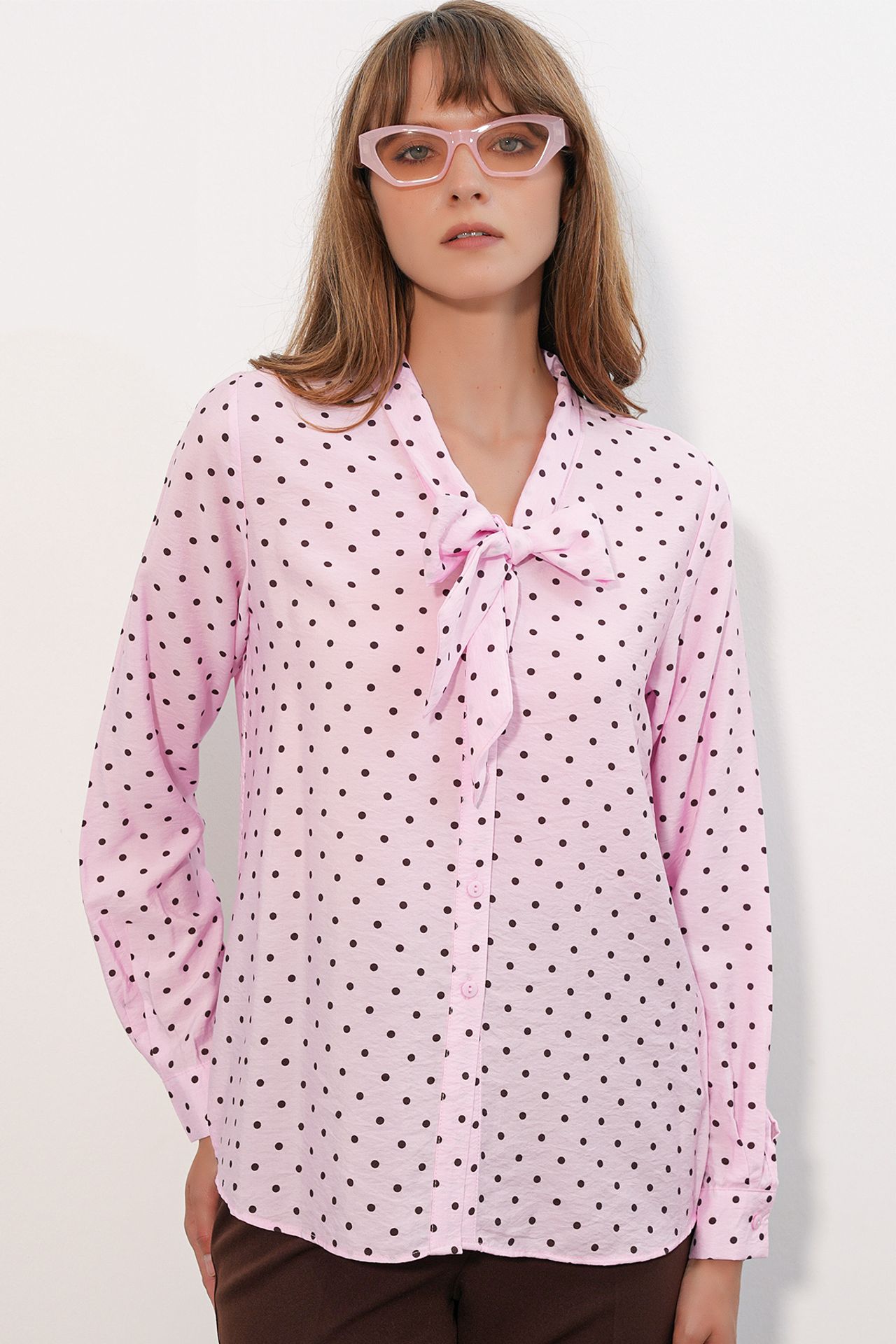 BDART Polka Dot Poplin Shirt Blouse 3