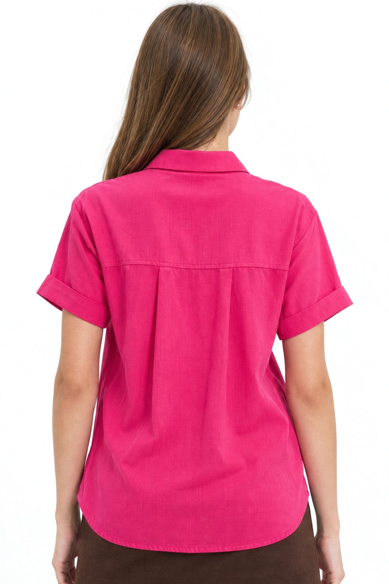 MIXRAY Short Sleeve Shirt with Pockets 4