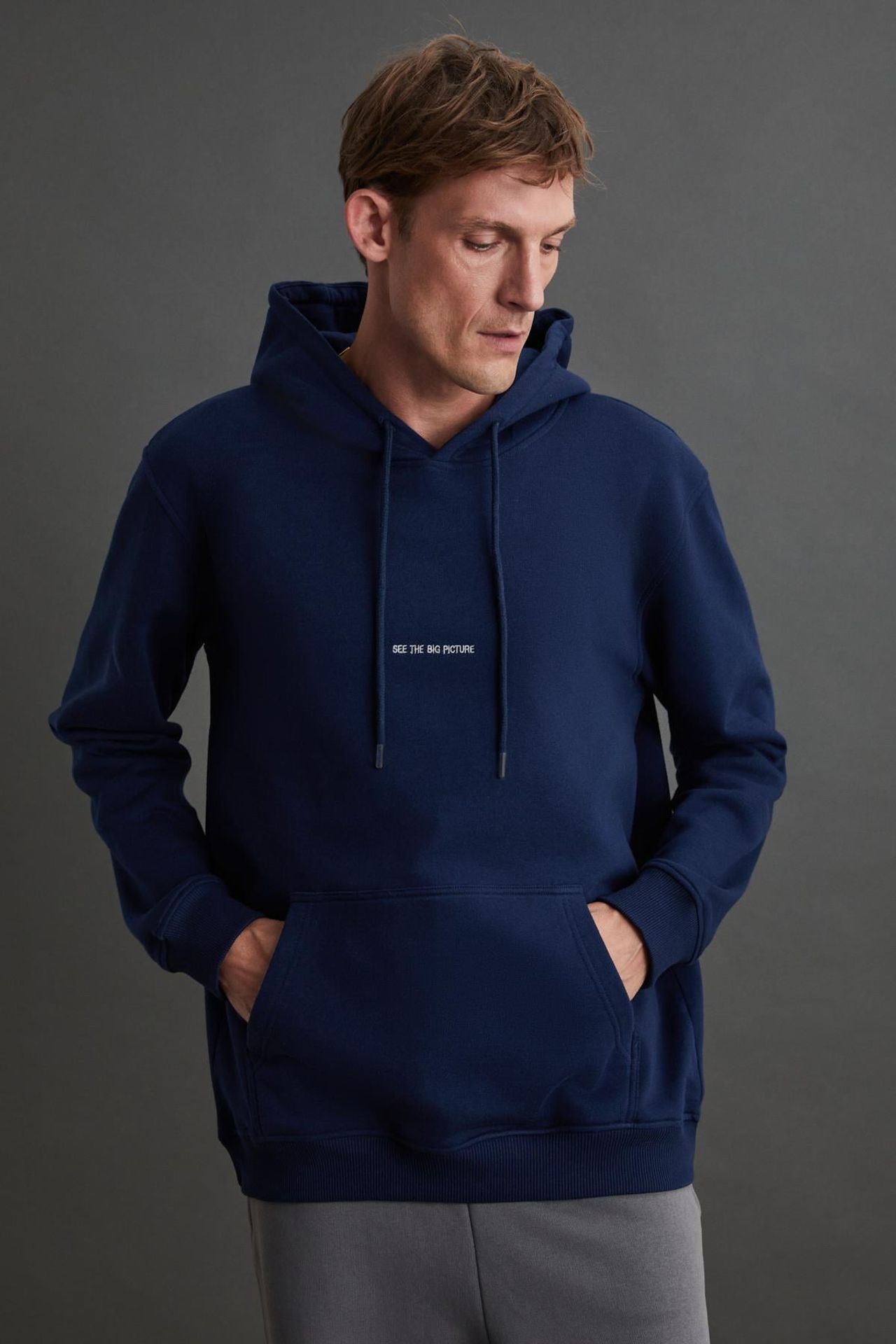 GRIMELANGE Kapüşonlu Cepli Büzgülü Sweatshirt 4