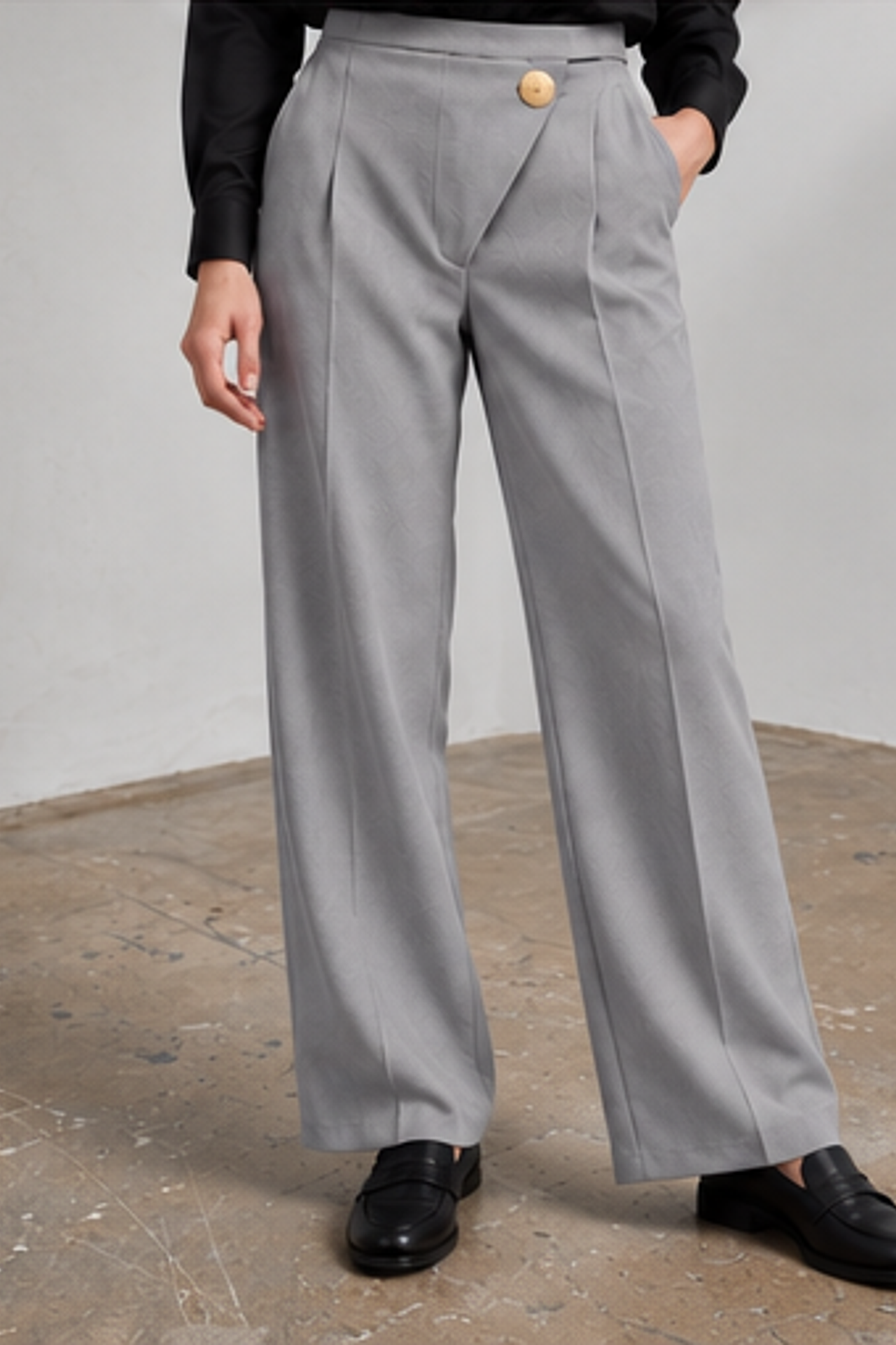 MY FASHION Düz Paça Pantolon 4