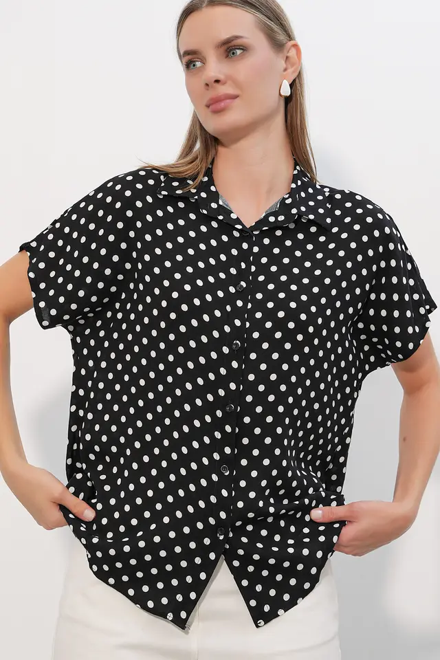 BDART Printed Crepe Button Shirt
