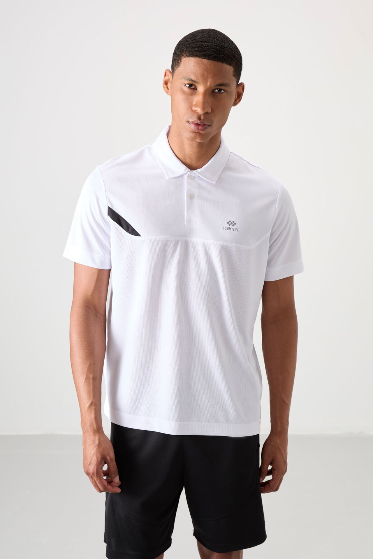 TOMMY Men's Polo Collar Short Sleeve T-Shirt 2