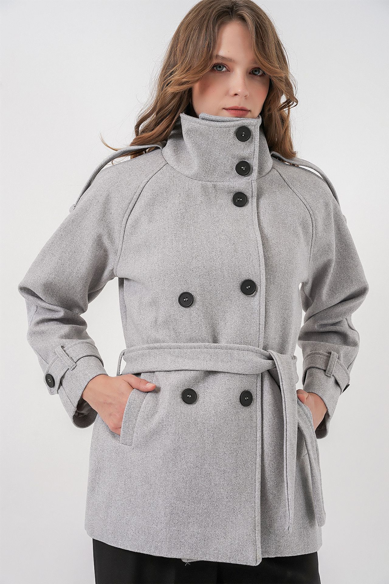 BDART Textured Gabardine Buttoned Coat 4