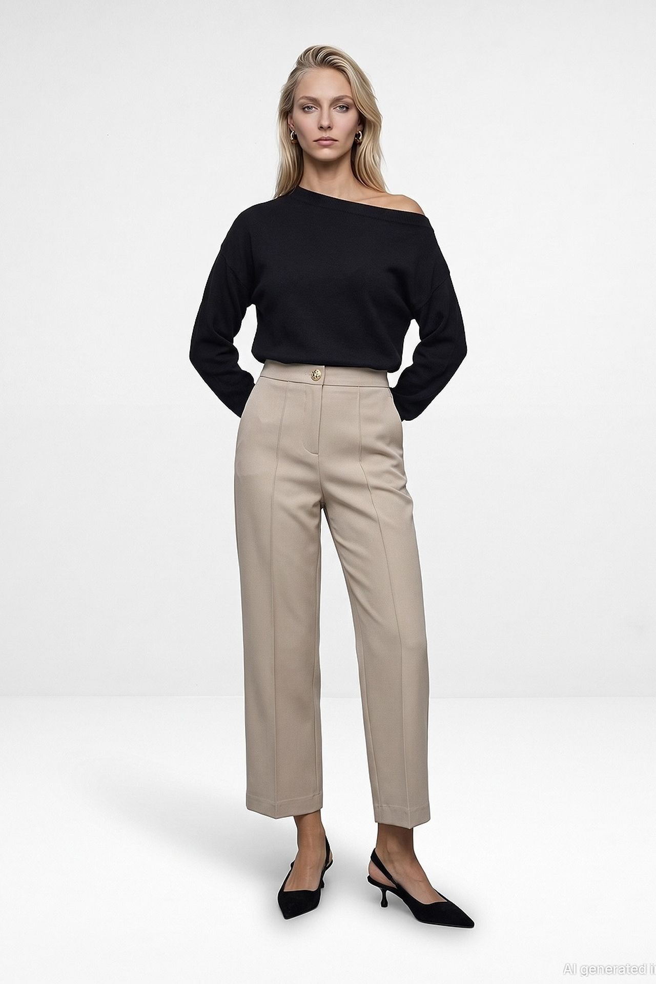 DILVIN Women's Straight Leg Pants 4