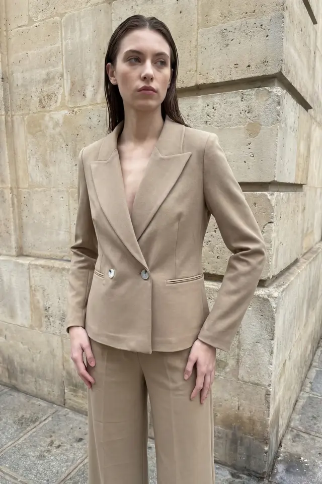 MY FASHION Classic Buttoned Blazer