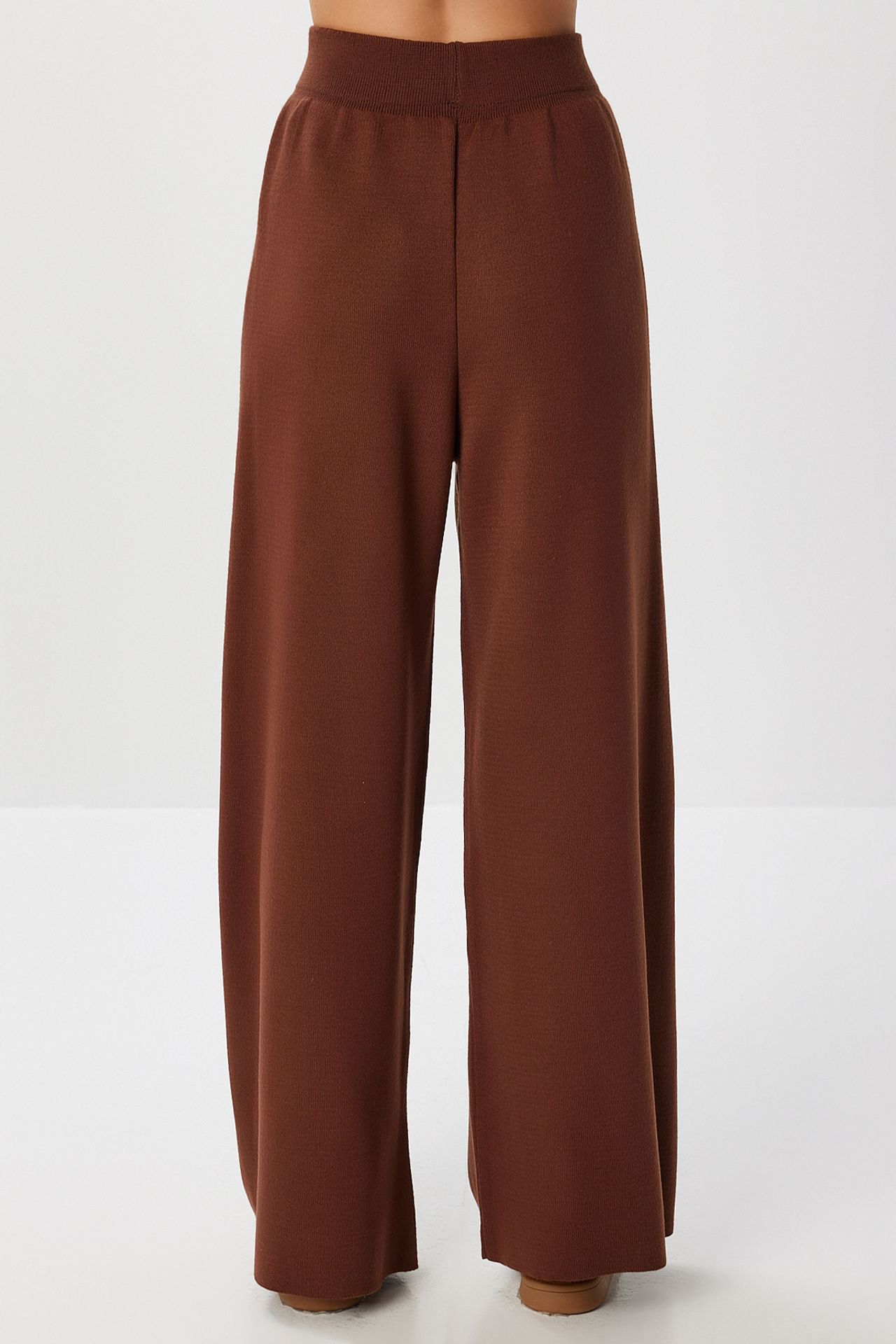 ISTANBUL Oversized Tie Detail V-Neck Knitwear Two-Piece Set