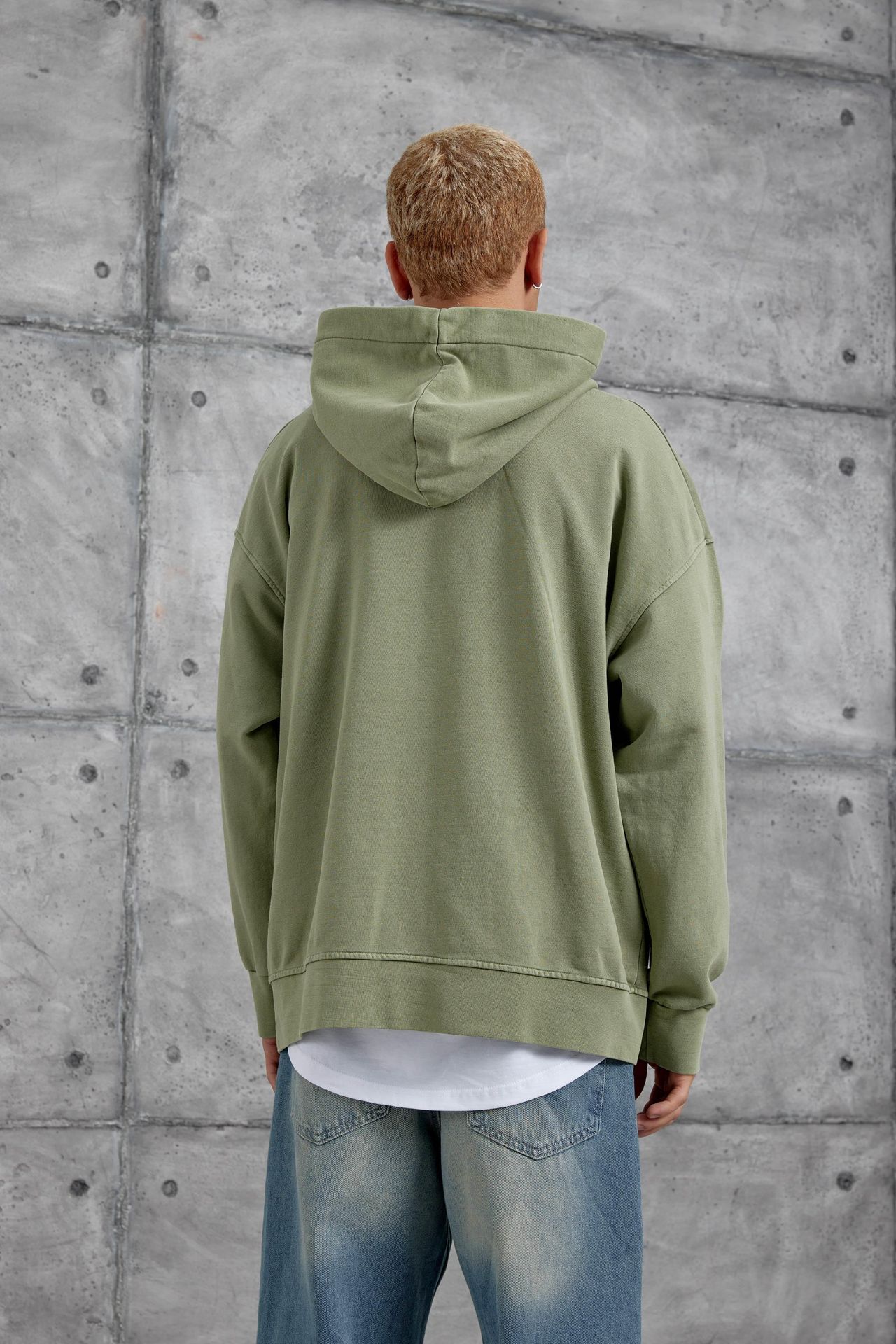 NOMARC Bol Kesim Kapüşonlu Logolu Sweatshirt 5