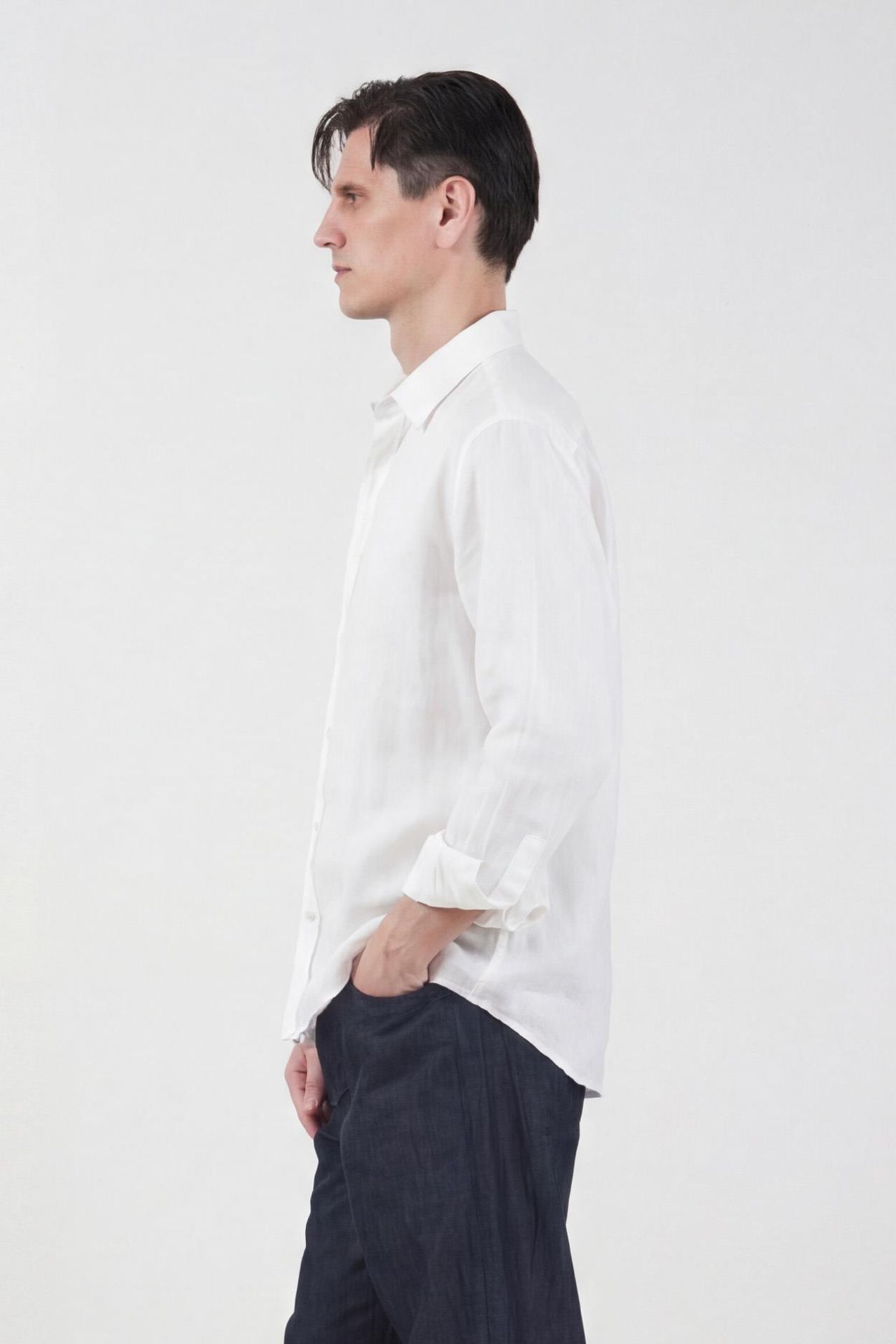 GIESTO Oversized Button Up Shirt with Shirt Collar 3