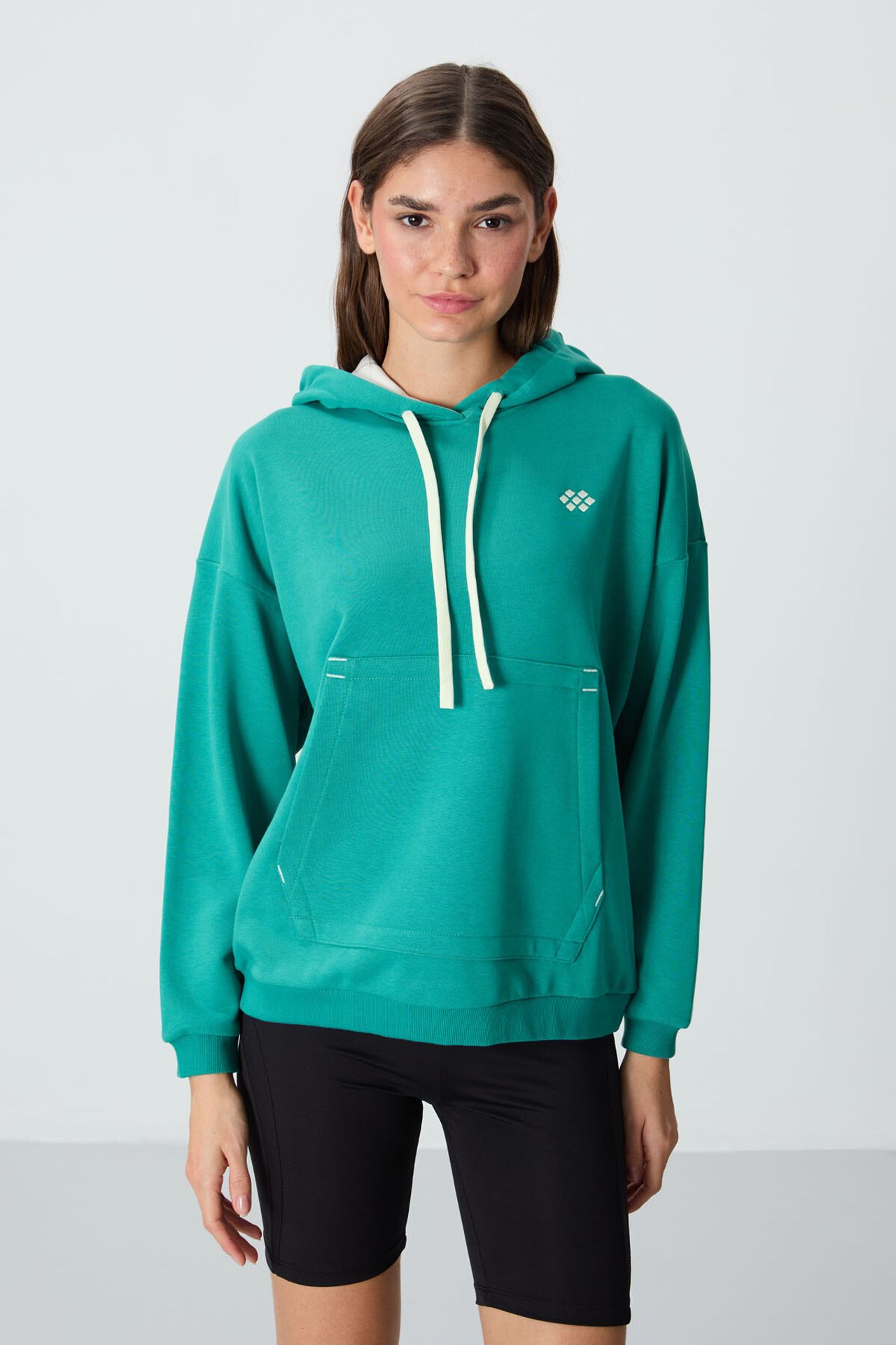 TOMMY Oversized Hooded Sweatshirt With Pocket 4
