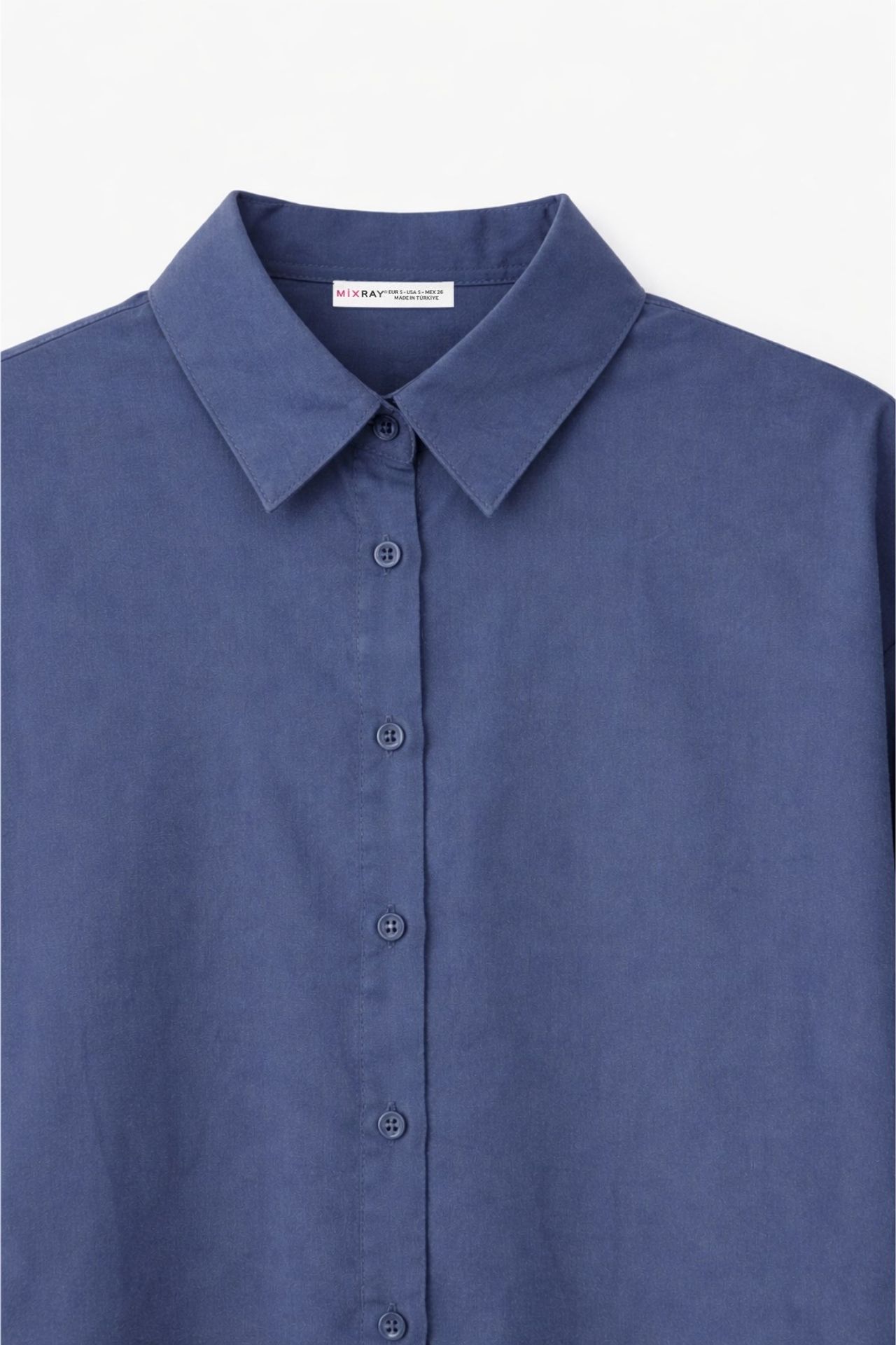 Mixray Long Sleeve Cotton Shirt 2