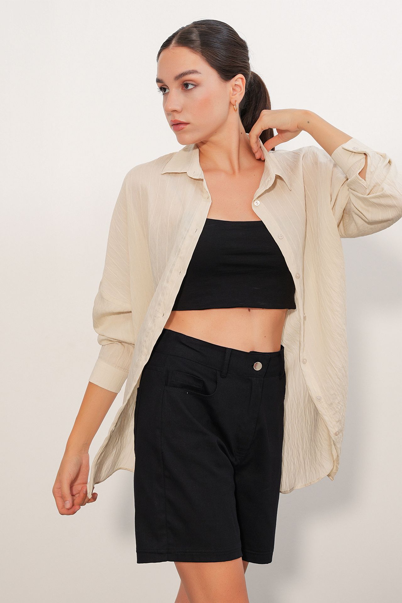 BDART Women's Viscose Nylon Shirt