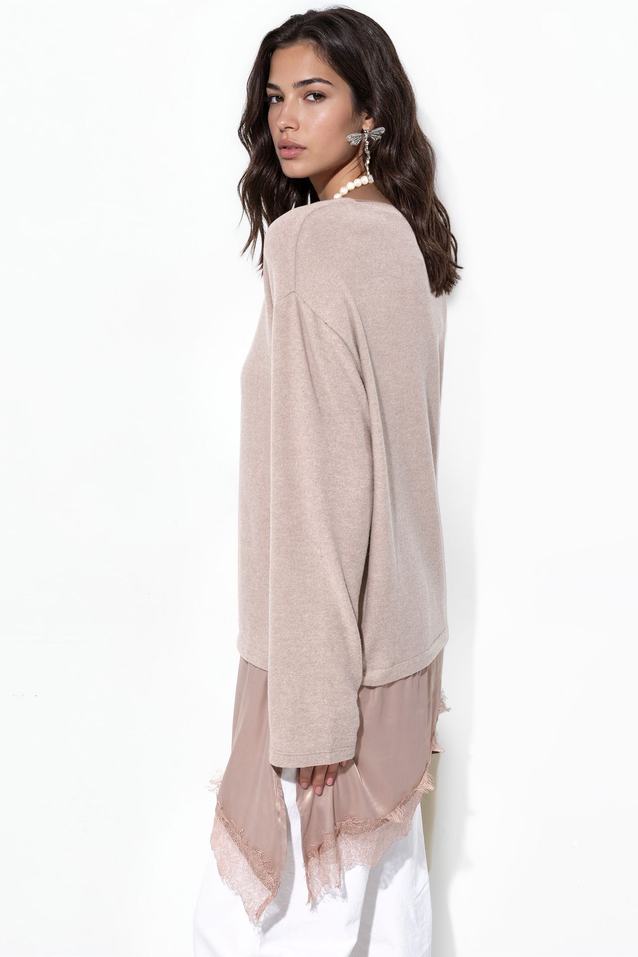 BUSEM Women’s Crew Neck Knit Sweater 2