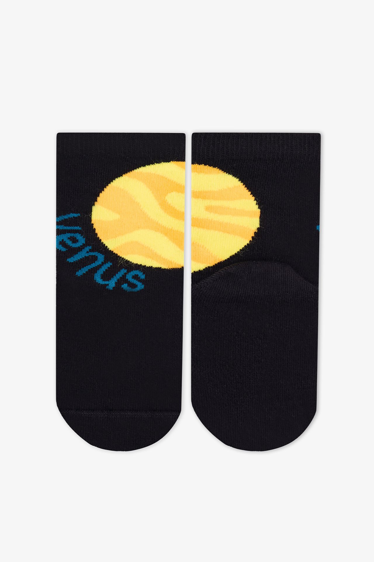 PENTI Boys' Stellar Cats Cat Pattern 2-Pack Ankle Socks 4